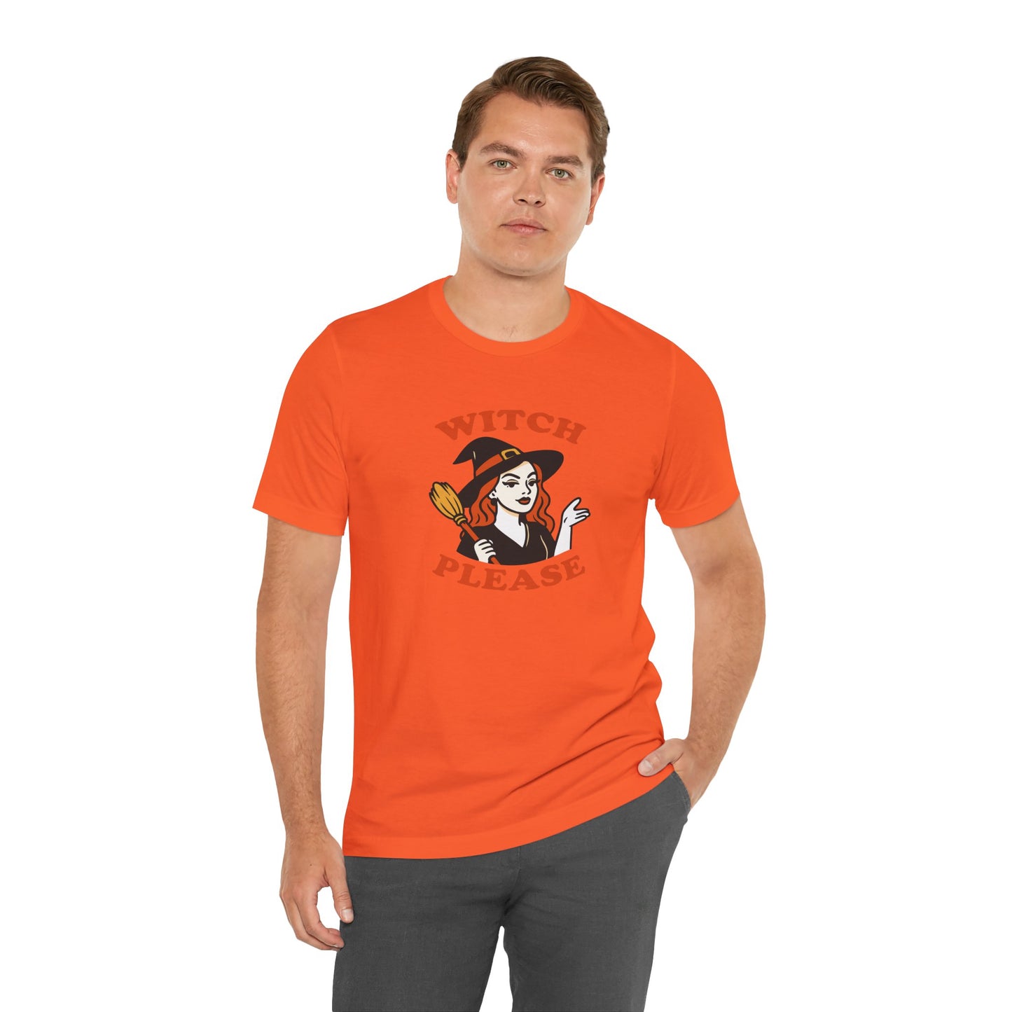 Witch Please Halloween Shirt – Sassy Retro Witch Graphic Tee for Funny Halloween Attitude
