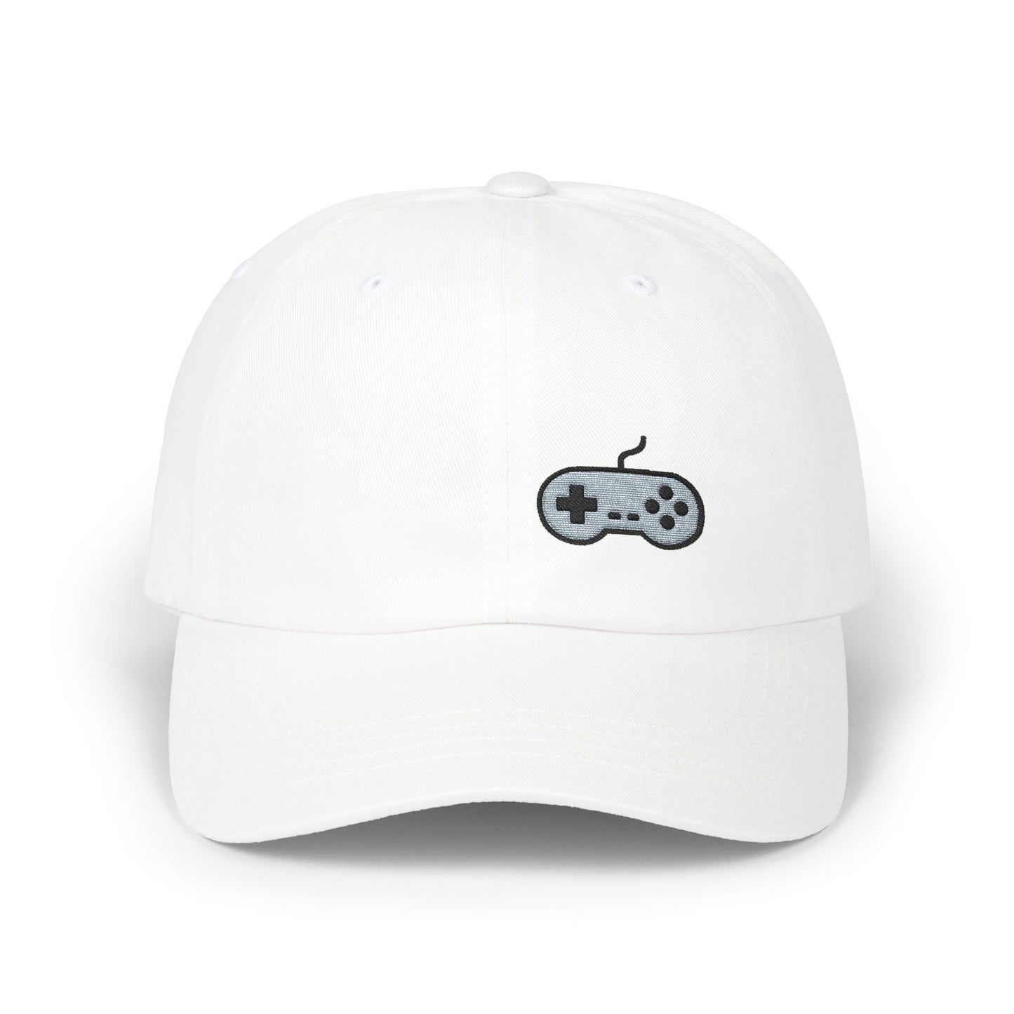 Retro Game Controller Embroidered Classic Dad Hat – Classic Gamer Dad Hat for Video Game Lovers and 90s Nostalgia