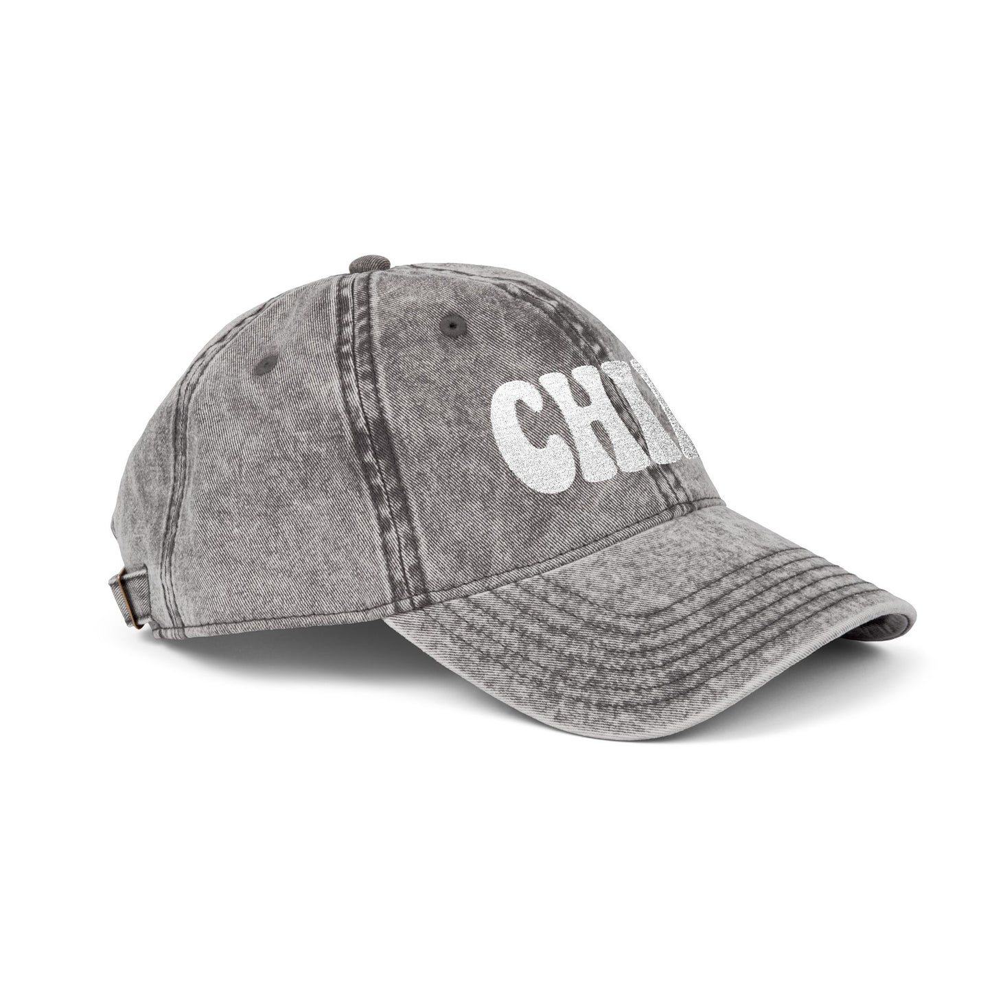 Chill Vintage Hat – Embroidered Relaxed Script Hat for Easygoing Vibes and Everyday Cool