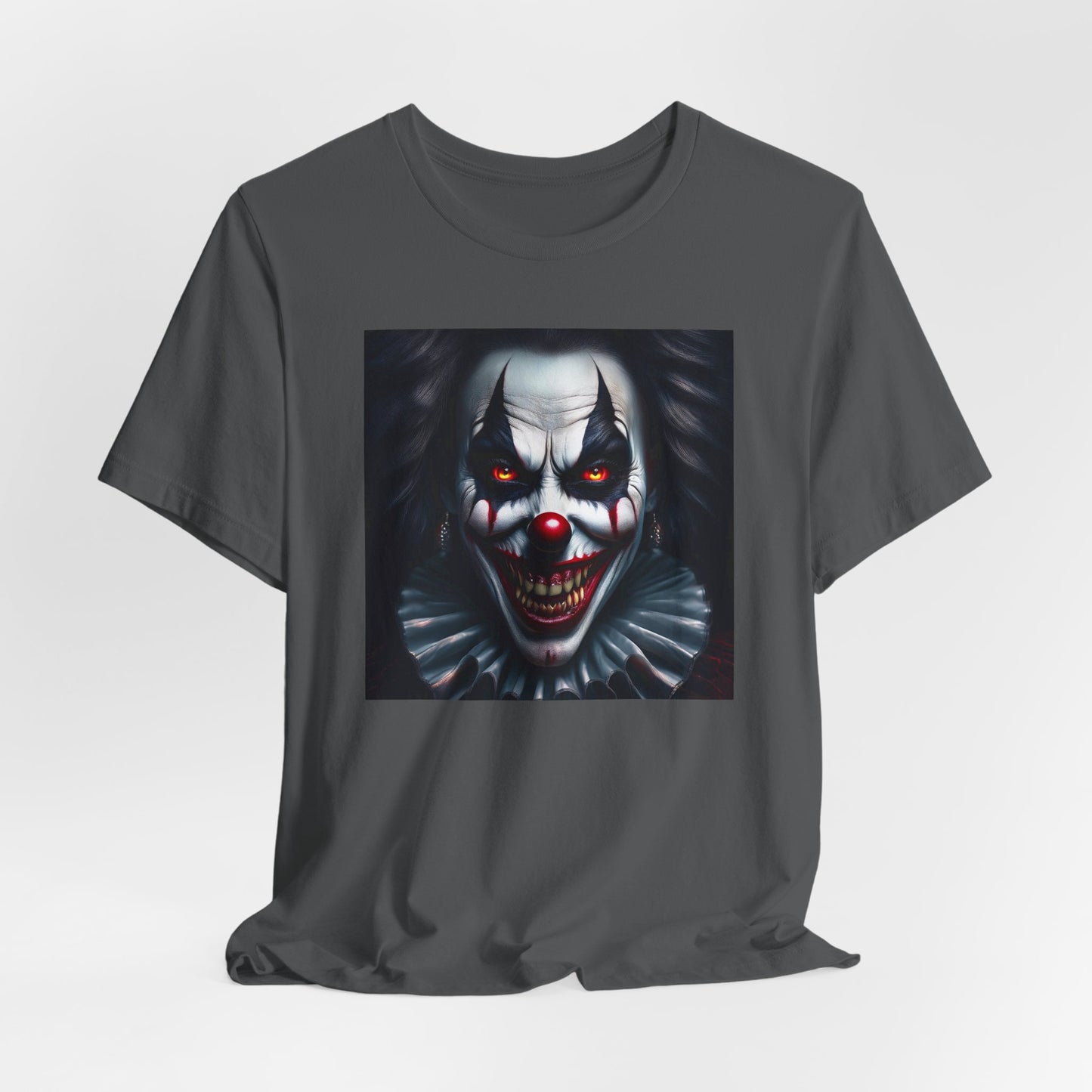 Nightmare Clown Halloween Shirt – Evil Clown Face Tee for Scary Halloween Vibes