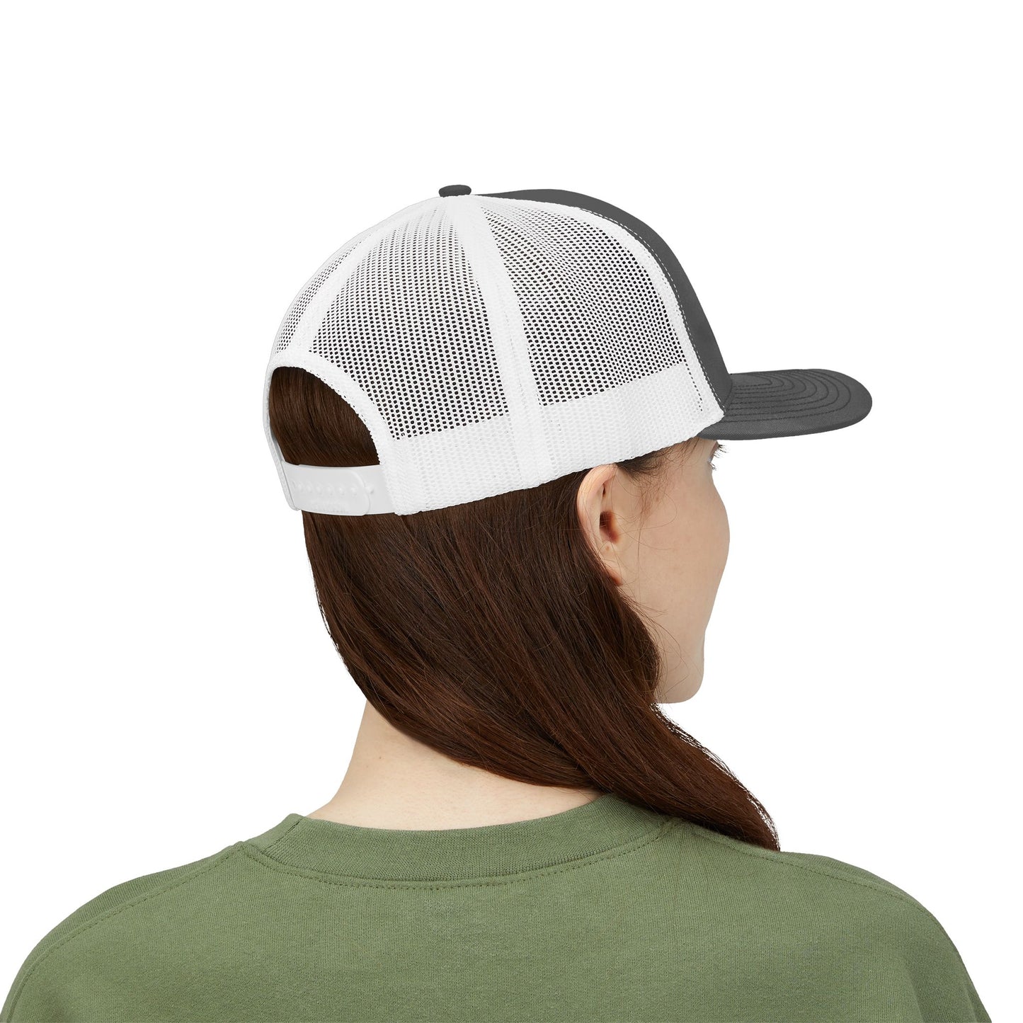 FERAL Embroidered Trucker Hat – Bold Statement Baseball Hat with Wild Energy Font for Rebels, Misfits, and Chaos Enthusiasts