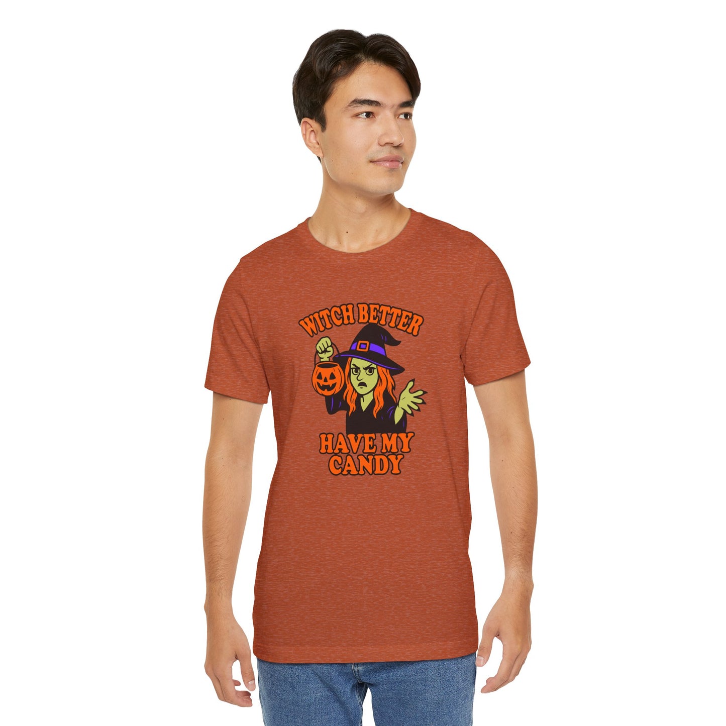 Witch Better Have My Candy Halloween Shirt – Funny Angry Witch Graphic Tee for Trick-or-Treat Attitude