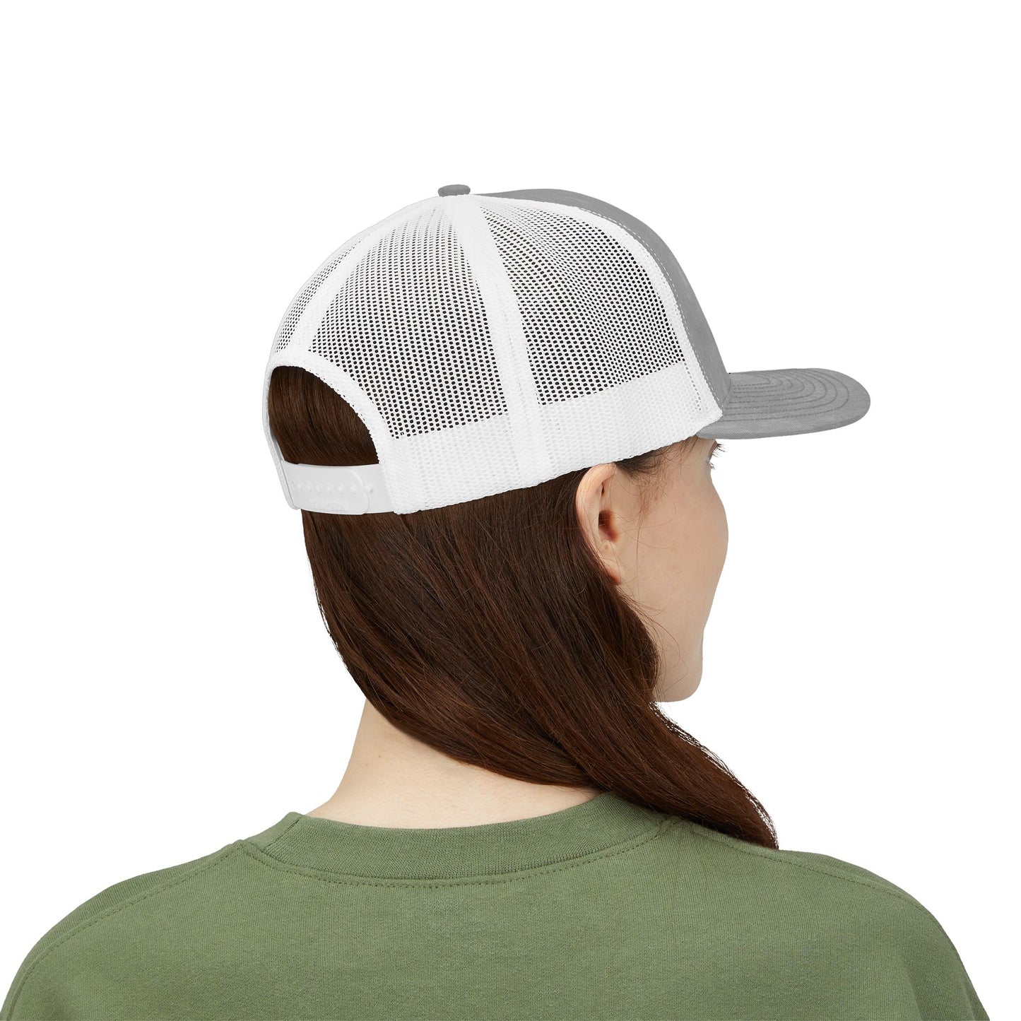 FERAL Embroidered Trucker Hat – Bold Statement Baseball Hat with Wild Energy Font for Rebels, Misfits, and Chaos Enthusiasts