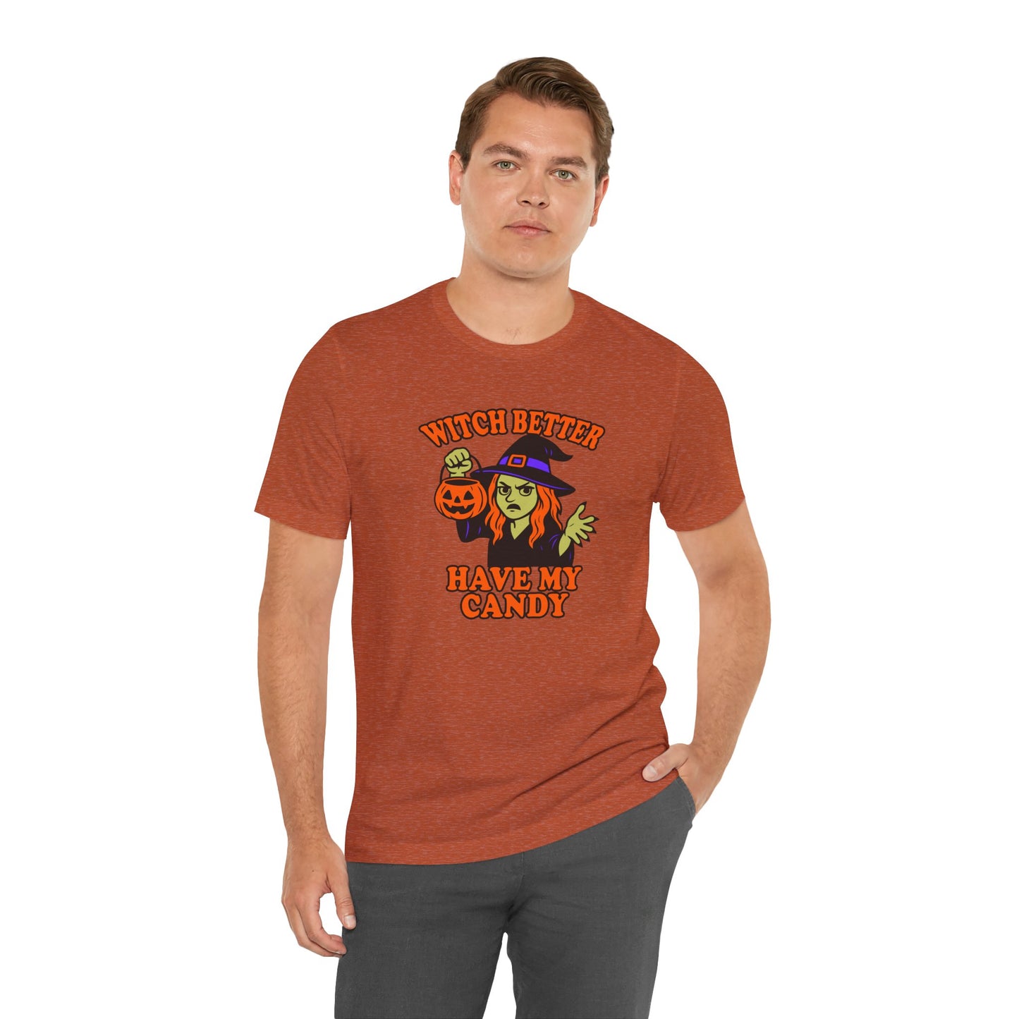 Witch Better Have My Candy Halloween Shirt – Funny Angry Witch Graphic Tee for Trick-or-Treat Attitude