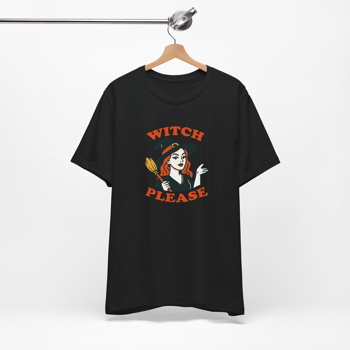 Witch Please Halloween Shirt – Sassy Retro Witch Graphic Tee for Funny Halloween Attitude