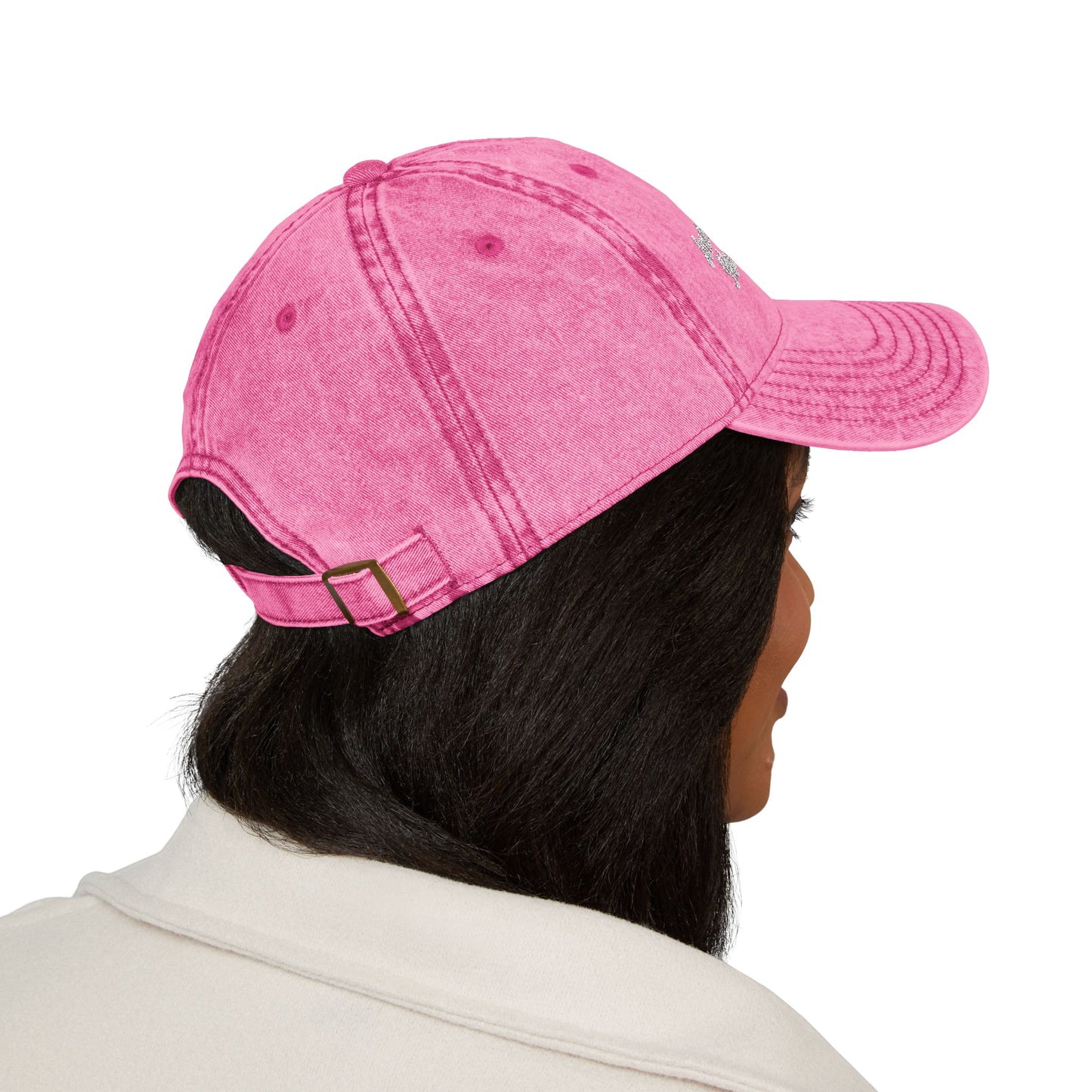 American Made Vintage Hat – Embroidered Patriotic Hat with Retro Script for USA Pride and Everyday Freedom