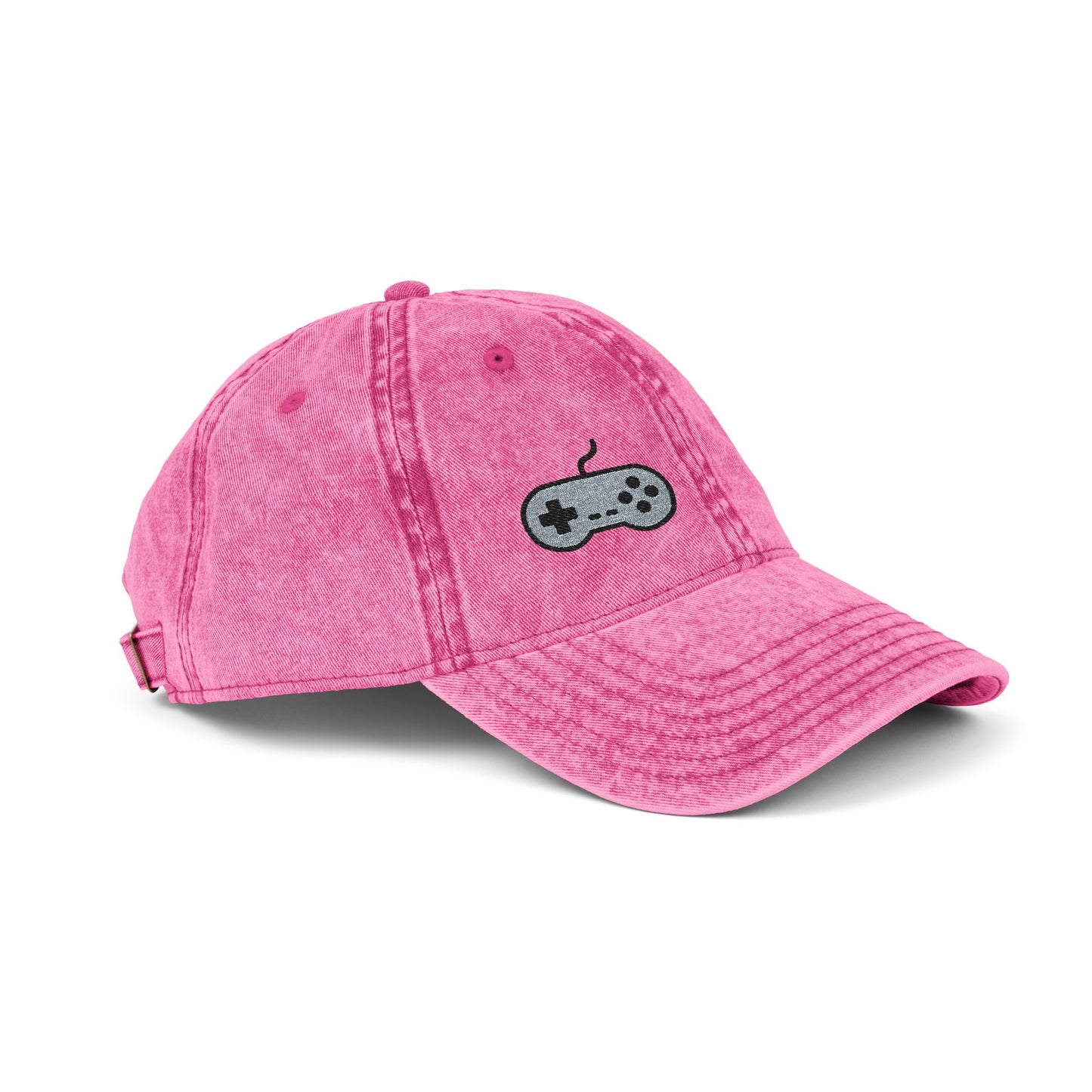 Retro Game Controller Vintage Hat – Embroidered Gamer Hat for Vintage Video Game Lovers and 90s Nostalgia