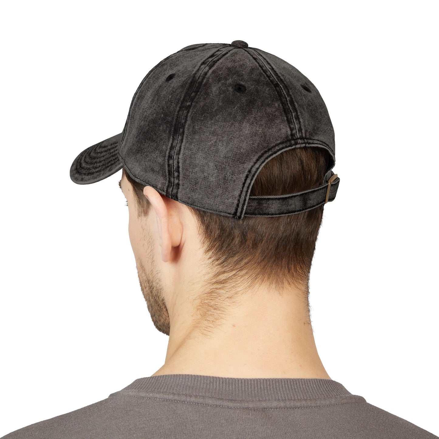 American Made Vintage Hat – Embroidered Patriotic Hat with Retro Script for USA Pride and Everyday Freedom