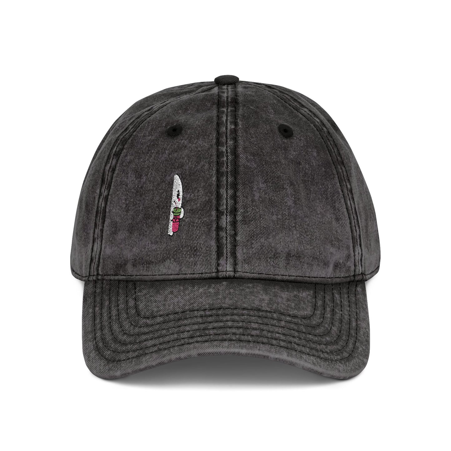 Cute Ghost Vintage Hat – Embroidered Kawaii Ghost Drinking Hat for Halloween Vibes and Everyday Boo Energy