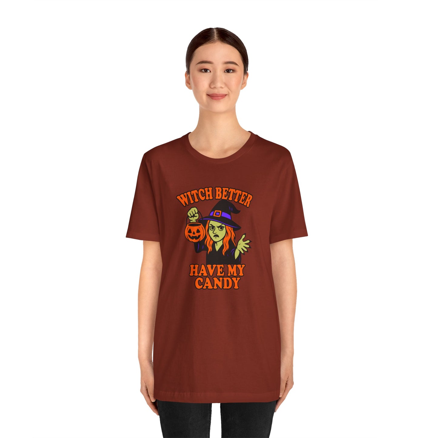 Witch Better Have My Candy Halloween Shirt – Funny Angry Witch Graphic Tee for Trick-or-Treat Attitude