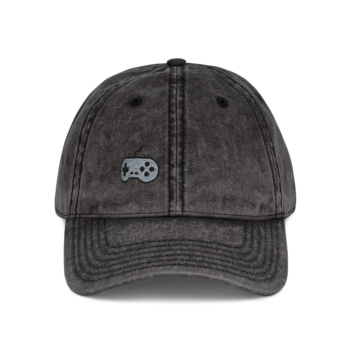 Retro Game Controller Vintage Hat – Embroidered Gamer Hat for Vintage Video Game Lovers and 90s Nostalgia