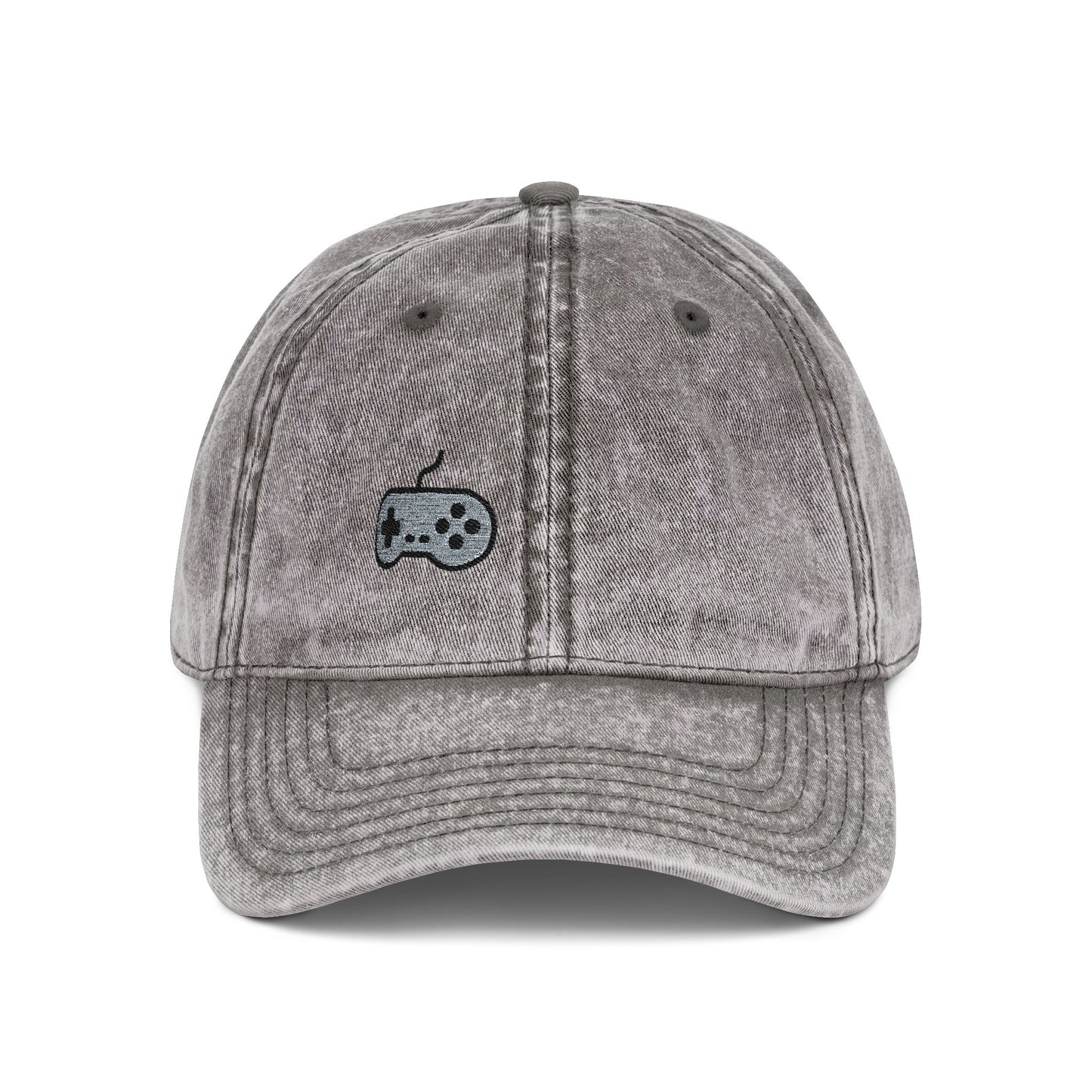 Retro Game Controller Vintage Hat – Embroidered Gamer Hat for Vintage Video Game Lovers and 90s Nostalgia