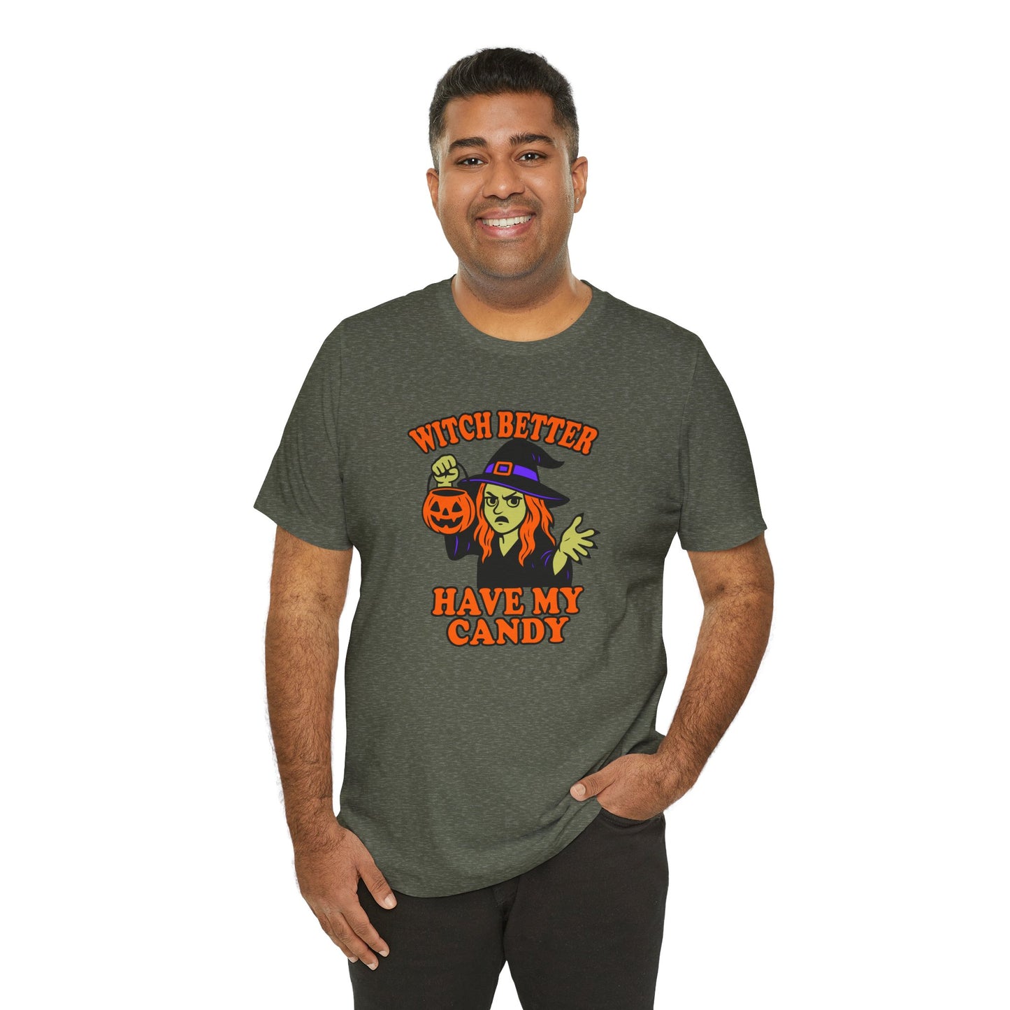 Witch Better Have My Candy Halloween Shirt – Funny Angry Witch Graphic Tee for Trick-or-Treat Attitude