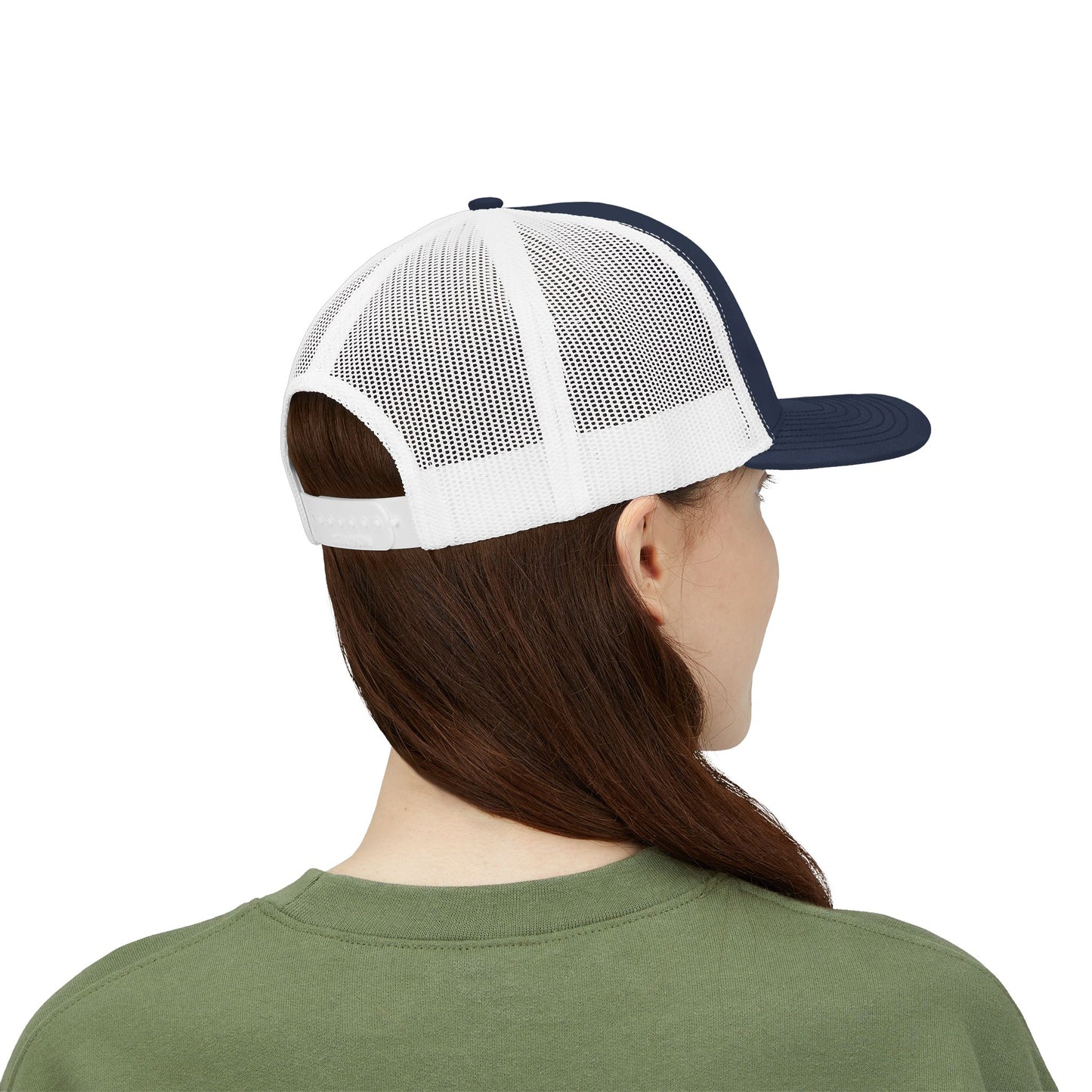 FERAL Embroidered Trucker Hat – Bold Statement Baseball Hat with Wild Energy Font for Rebels, Misfits, and Chaos Enthusiasts