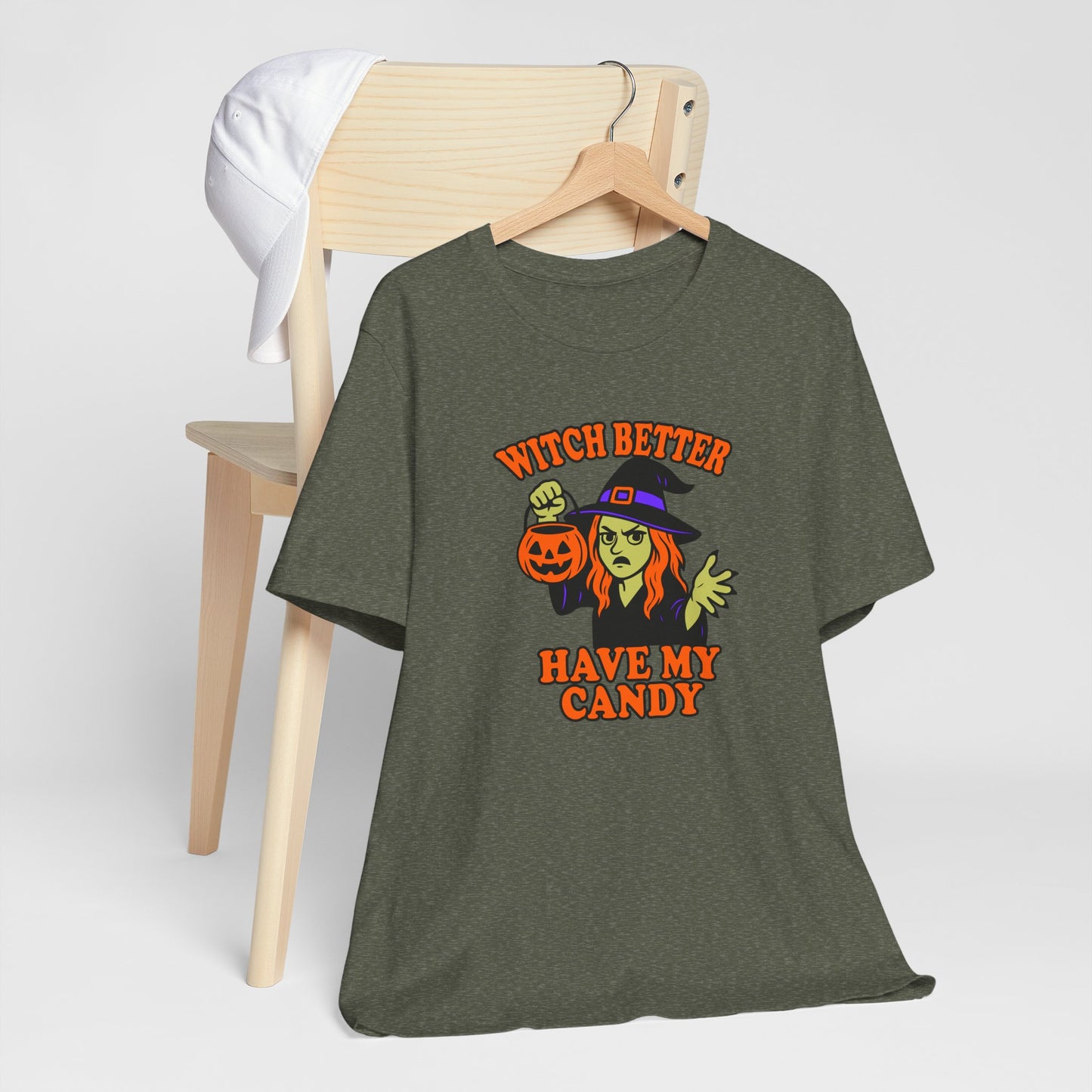 Witch Better Have My Candy Halloween Shirt – Funny Angry Witch Graphic Tee for Trick-or-Treat Attitude