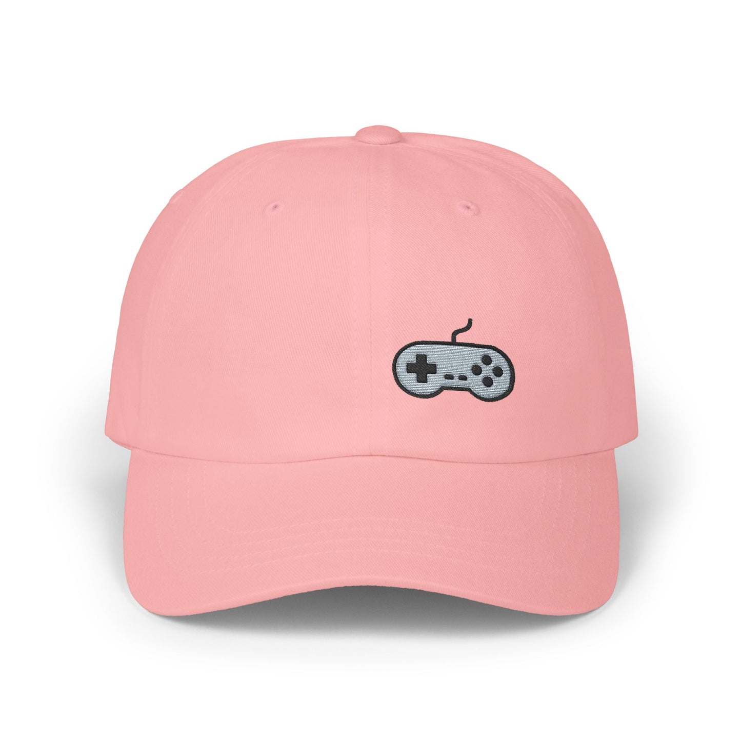 Retro Game Controller Embroidered Classic Dad Hat – Classic Gamer Dad Hat for Video Game Lovers and 90s Nostalgia