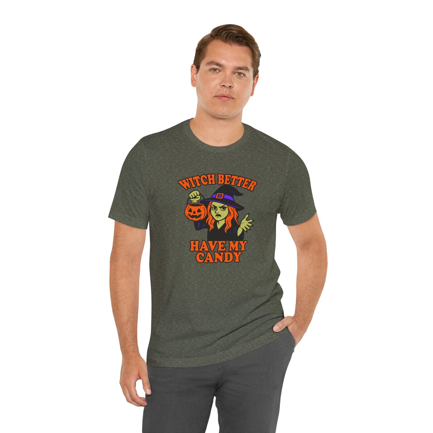 Witch Better Have My Candy Halloween Shirt – Funny Angry Witch Graphic Tee for Trick-or-Treat Attitude