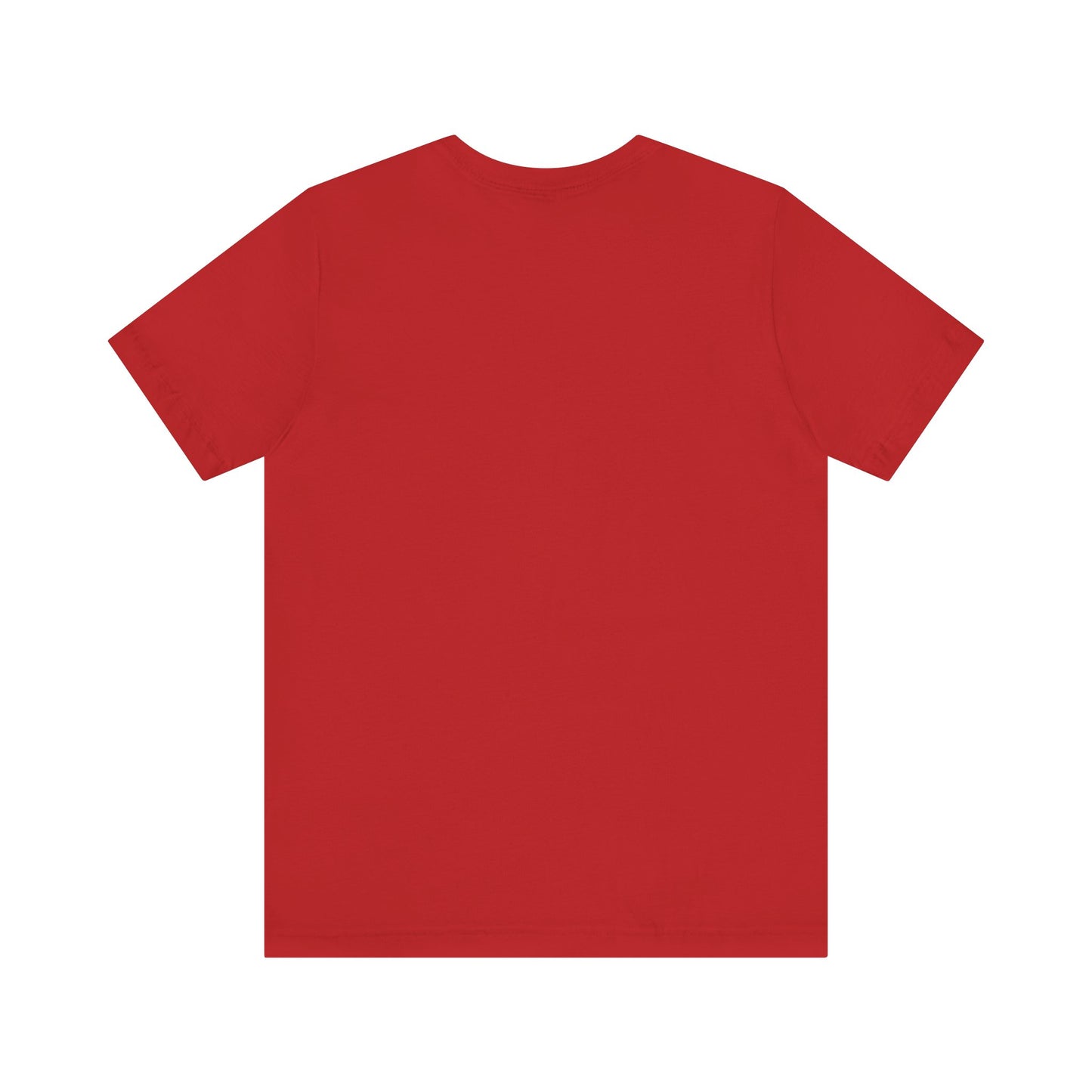 Problem Child Graphic Tee Cheerful Rebel Jump Pose in Bold Dark Theme Monochrome Style. Unisex Jersey Short Sleeve Tee
