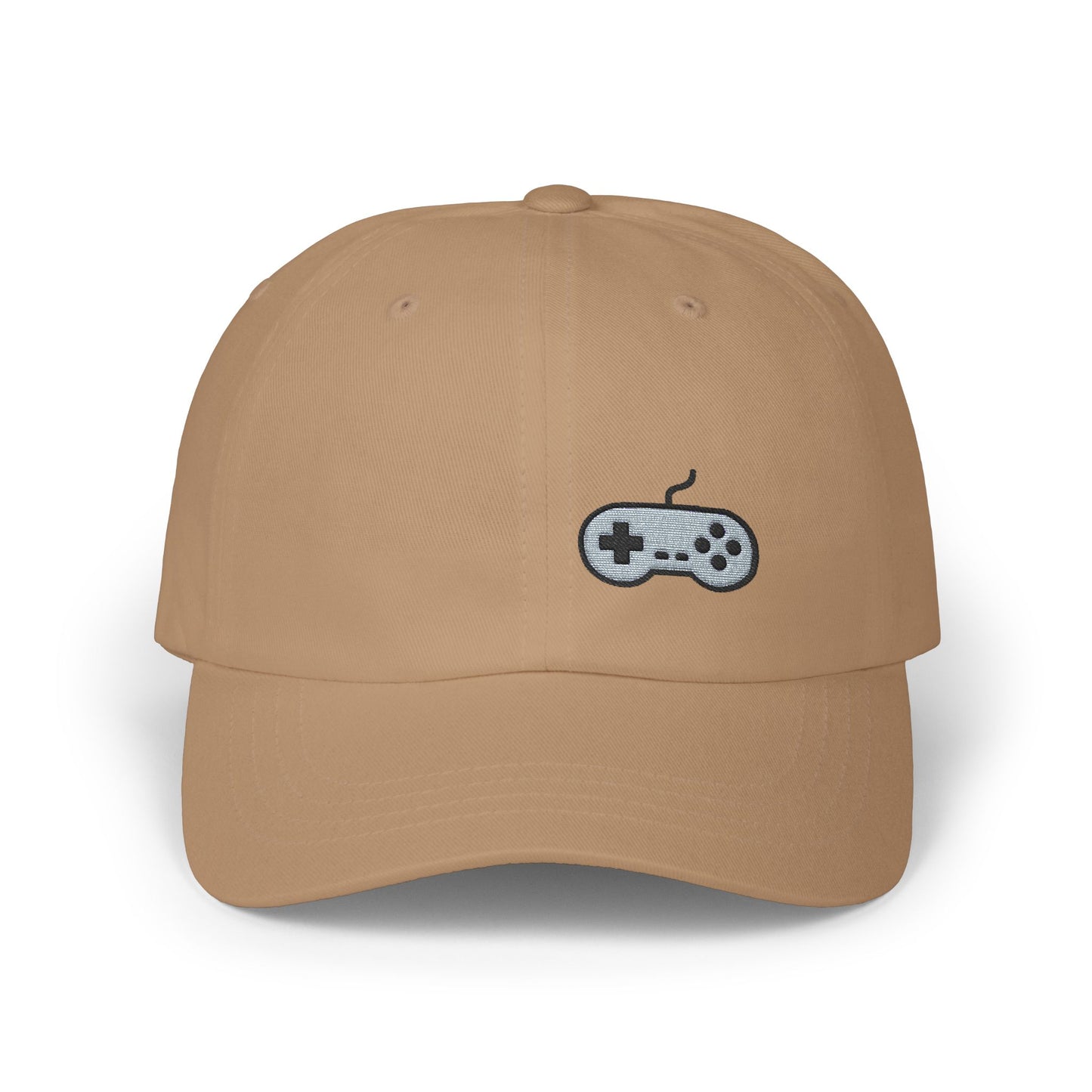 Retro Game Controller Embroidered Classic Dad Hat – Classic Gamer Dad Hat for Video Game Lovers and 90s Nostalgia