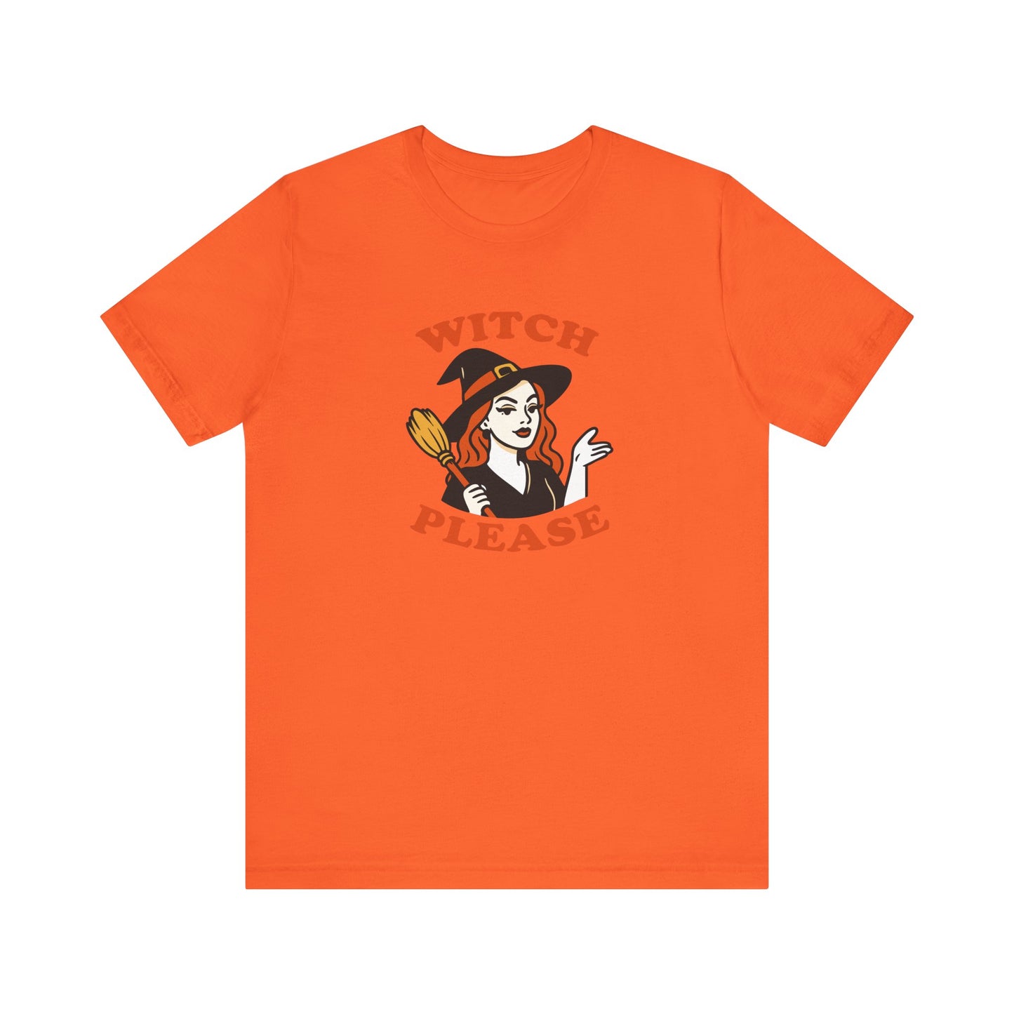 Witch Please Halloween Shirt – Sassy Retro Witch Graphic Tee for Funny Halloween Attitude