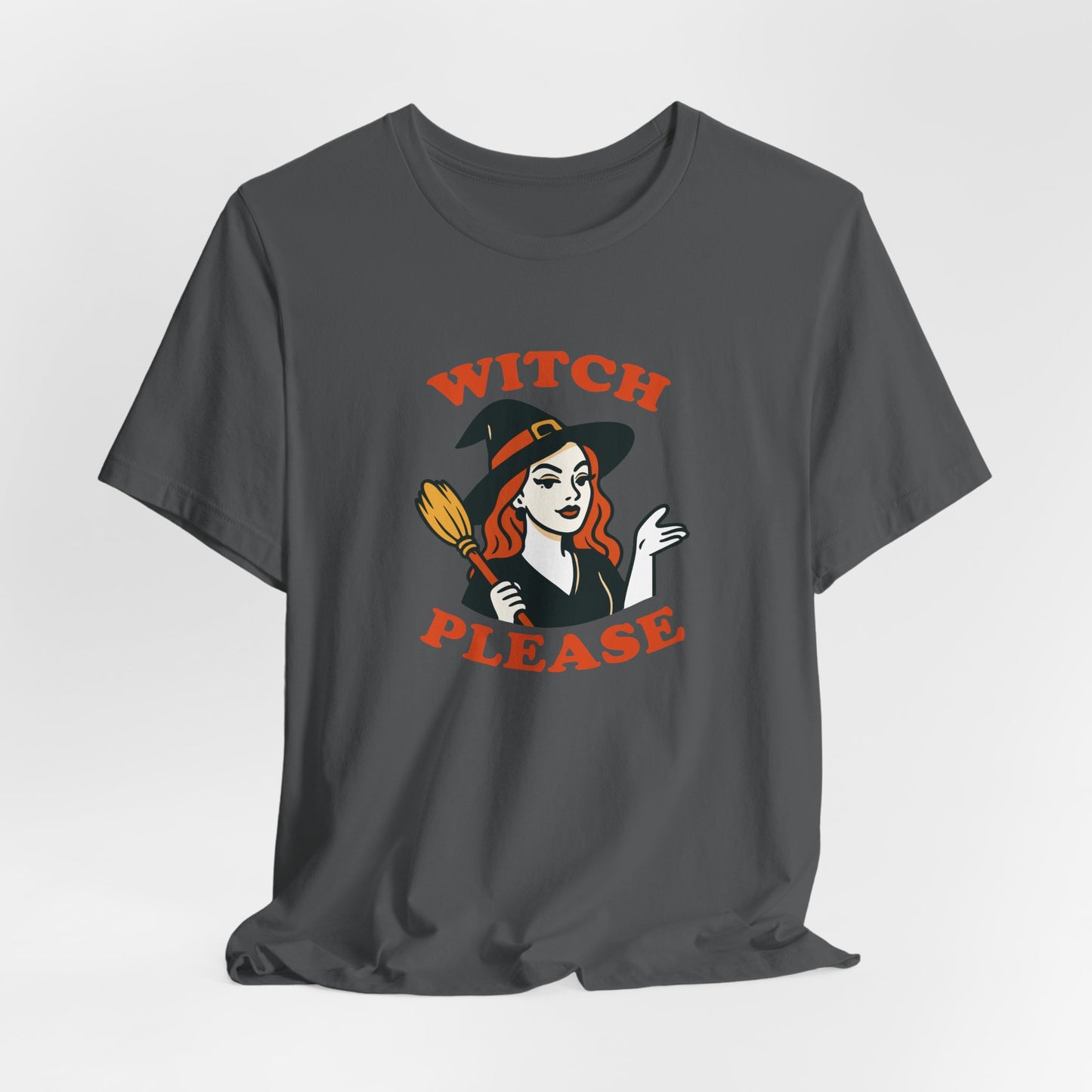 Witch Please Halloween Shirt – Sassy Retro Witch Graphic Tee for Funny Halloween Attitude