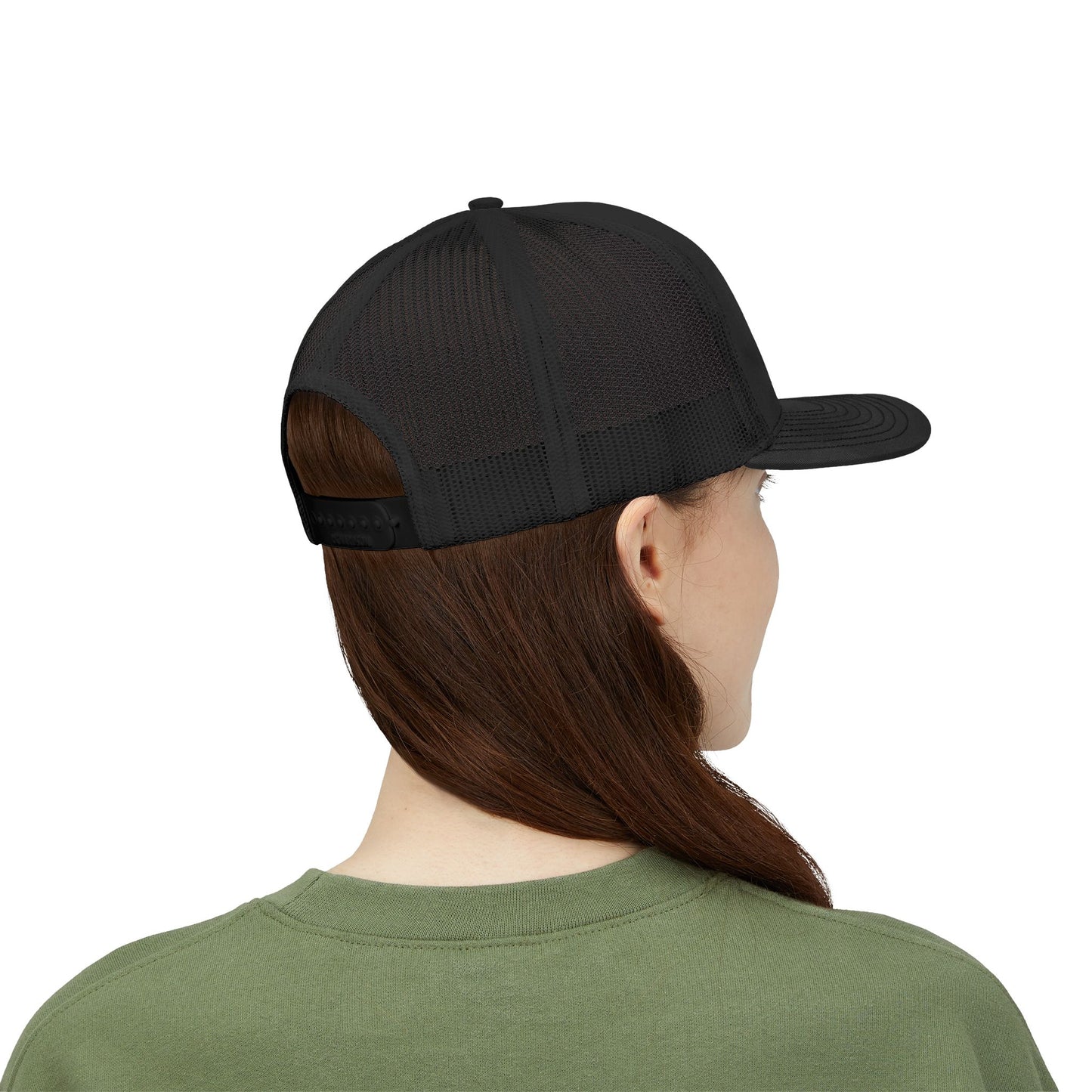 FERAL Embroidered Trucker Hat – Bold Statement Baseball Hat with Wild Energy Font for Rebels, Misfits, and Chaos Enthusiasts