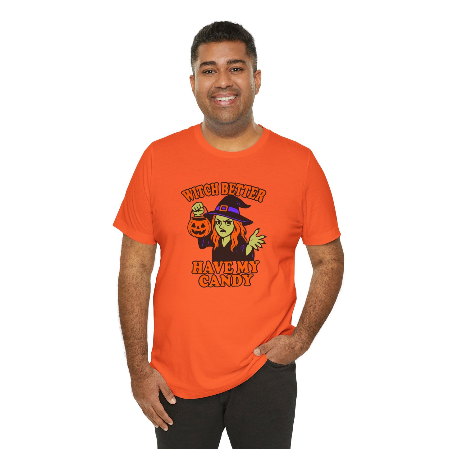 Witch Better Have My Candy Halloween Shirt – Funny Angry Witch Graphic Tee for Trick-or-Treat Attitude