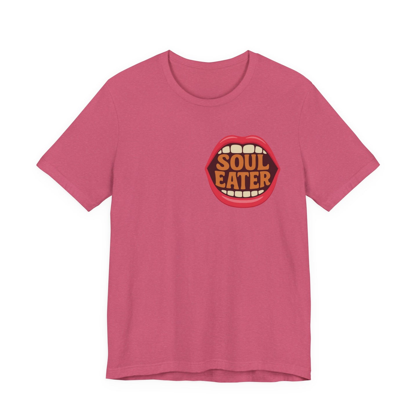 Colorful Design Soul Eater Shirt – Bold Funny Tee for Women Who Break Hearts and Don’t Apologize. Unisex Jersey Short Sleeve Tee