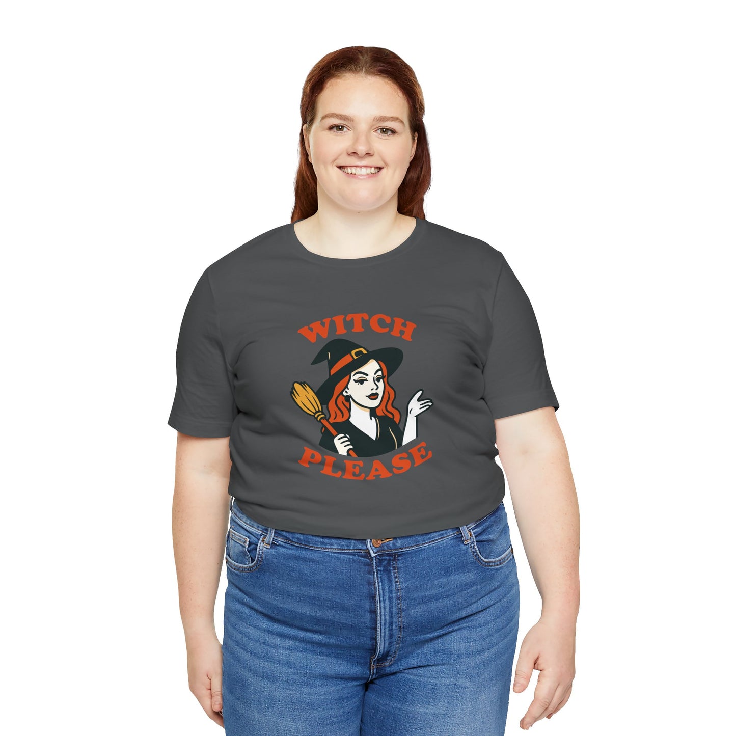Witch Please Halloween Shirt – Sassy Retro Witch Graphic Tee for Funny Halloween Attitude