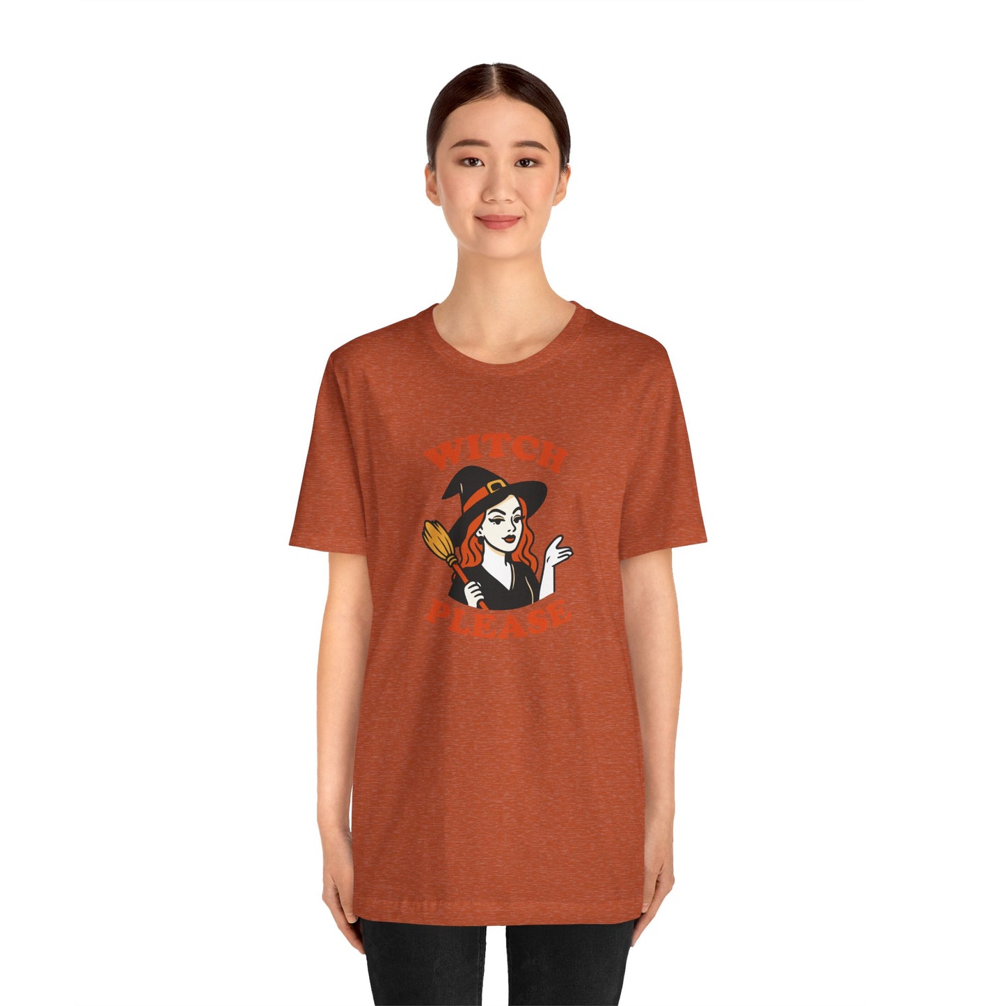 Witch Please Halloween Shirt – Sassy Retro Witch Graphic Tee for Funny Halloween Attitude
