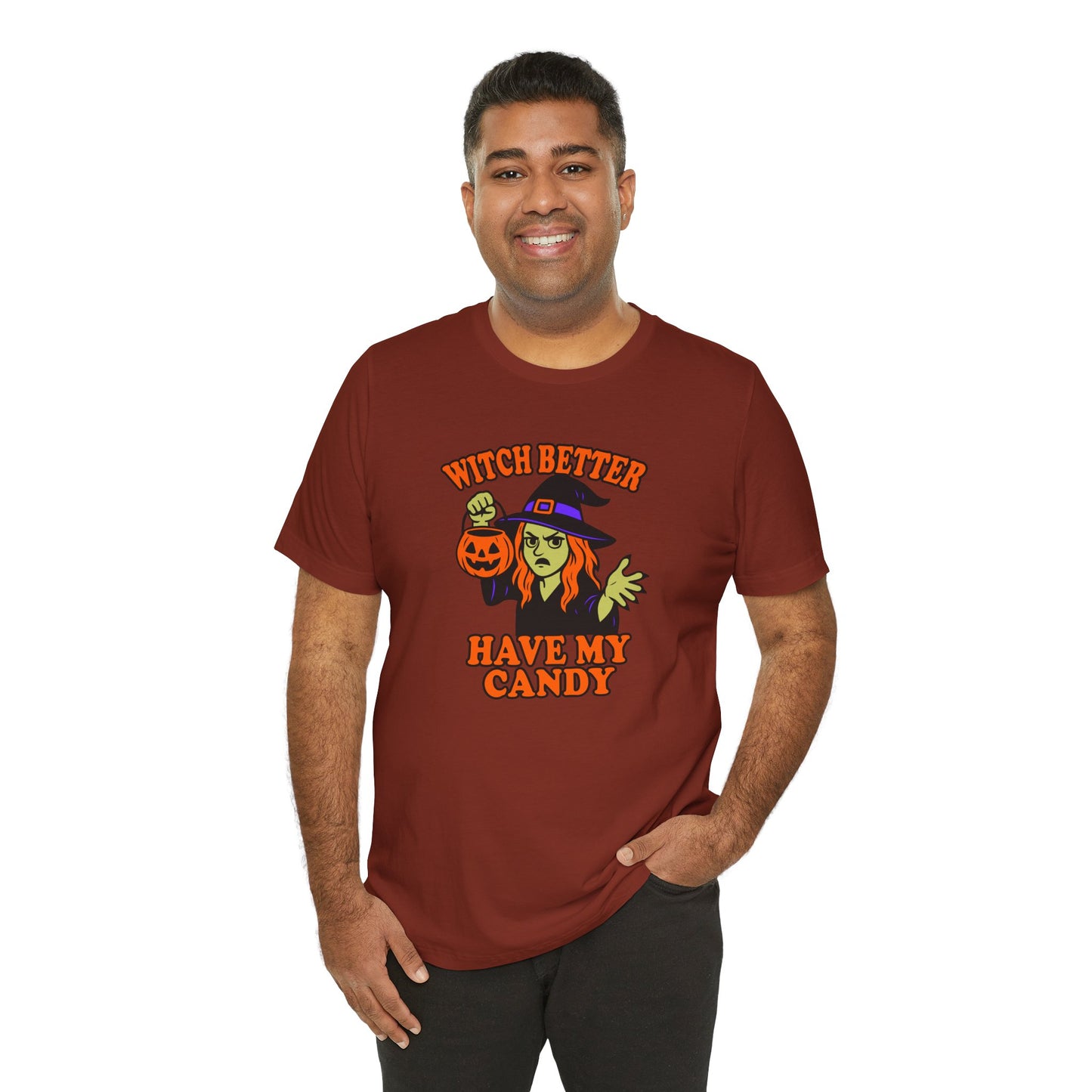 Witch Better Have My Candy Halloween Shirt – Funny Angry Witch Graphic Tee for Trick-or-Treat Attitude