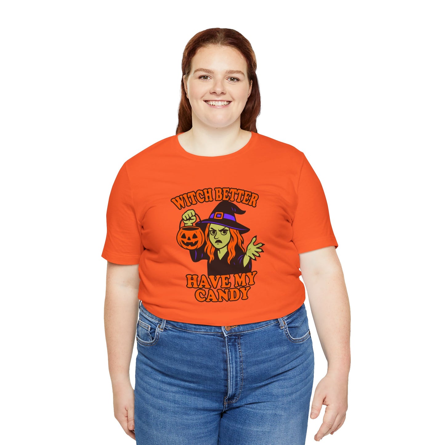 Witch Better Have My Candy Halloween Shirt – Funny Angry Witch Graphic Tee for Trick-or-Treat Attitude