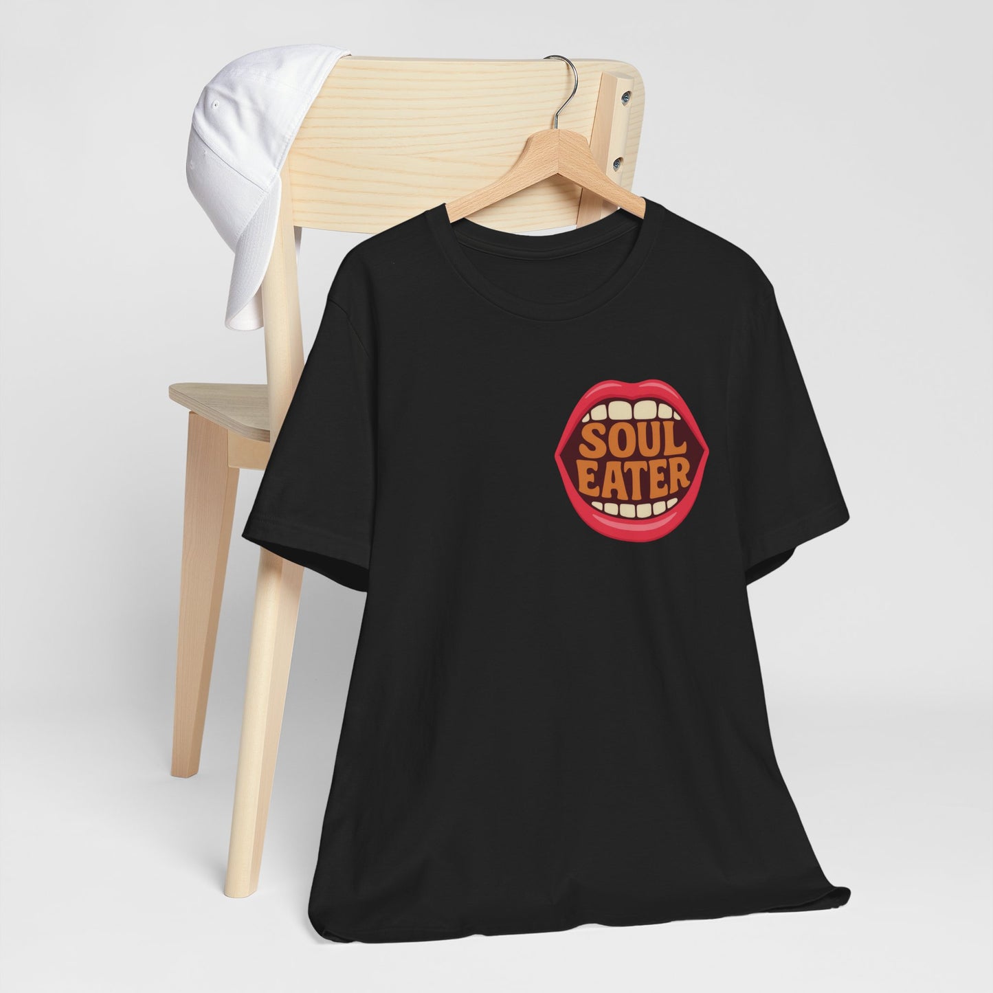 Colorful Design Soul Eater Shirt – Bold Funny Tee for Women Who Break Hearts and Don’t Apologize. Unisex Jersey Short Sleeve Tee