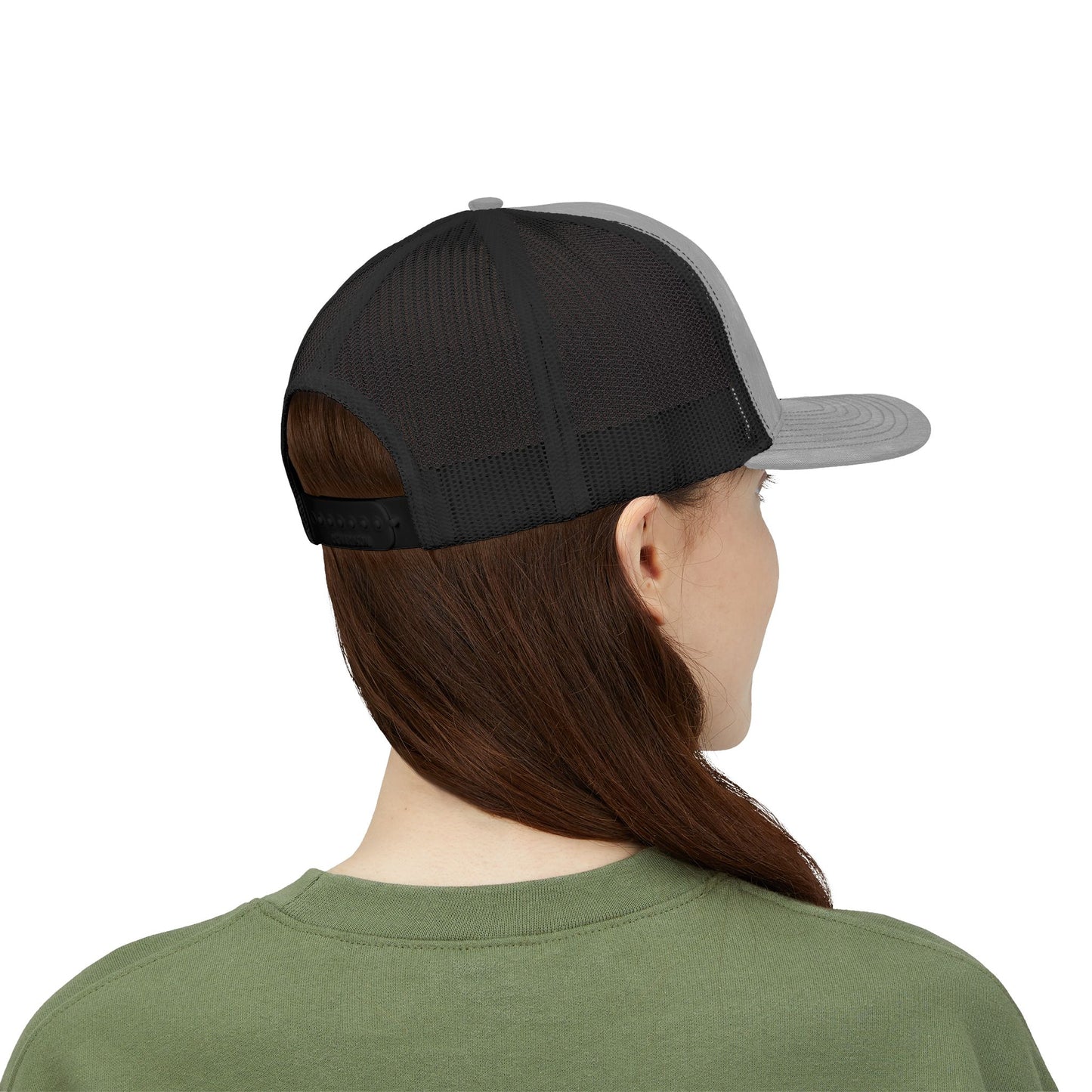 FERAL Embroidered Trucker Hat – Bold Statement Baseball Hat with Wild Energy Font for Rebels, Misfits, and Chaos Enthusiasts