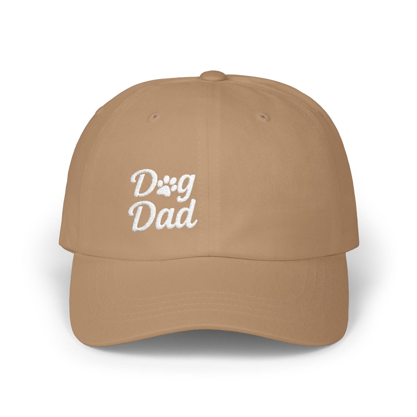Dog Dad Classic Dad Hat – Embroidered Minimalist Dog Face Hat for Proud Pet Dads and Canine Companions