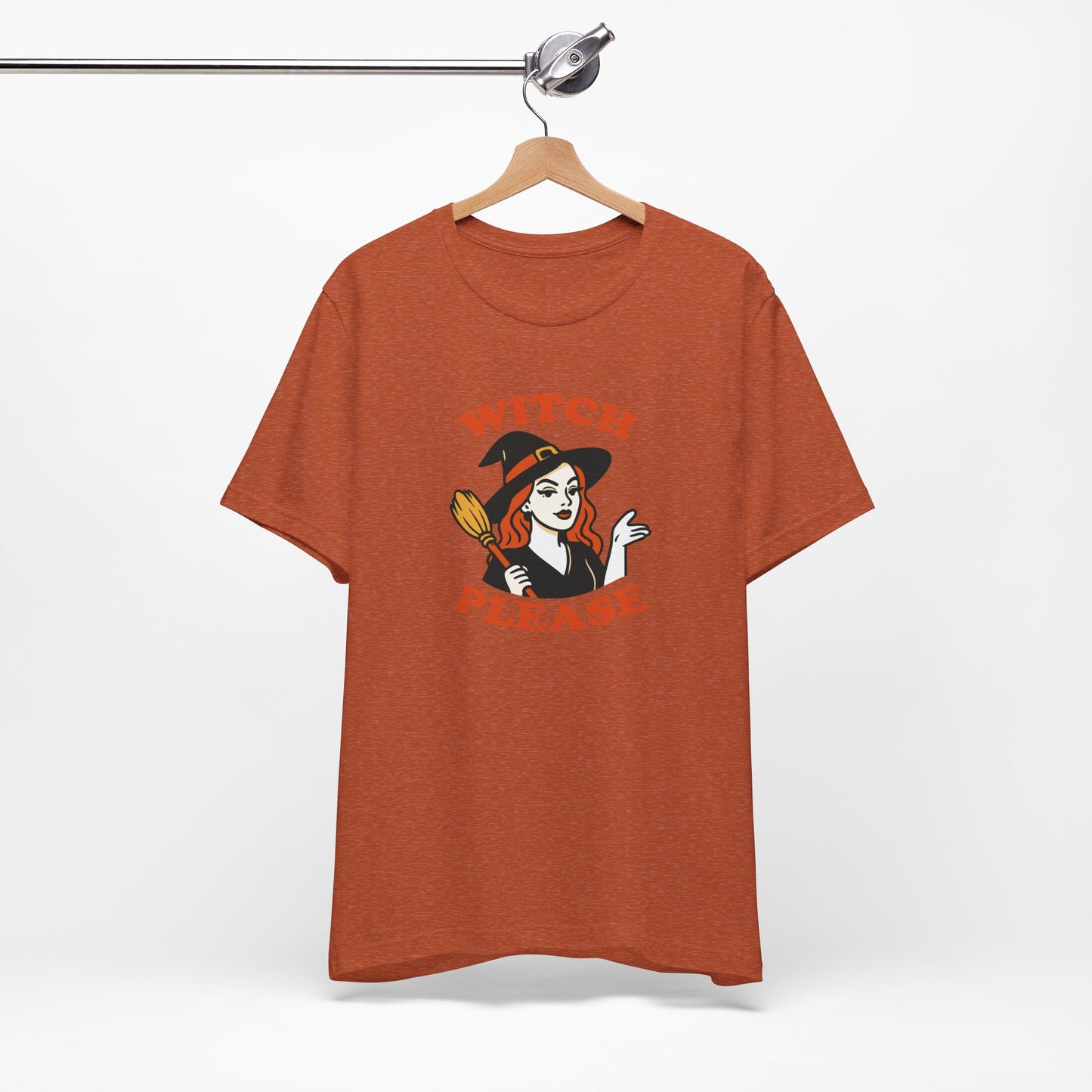 Witch Please Halloween Shirt – Sassy Retro Witch Graphic Tee for Funny Halloween Attitude