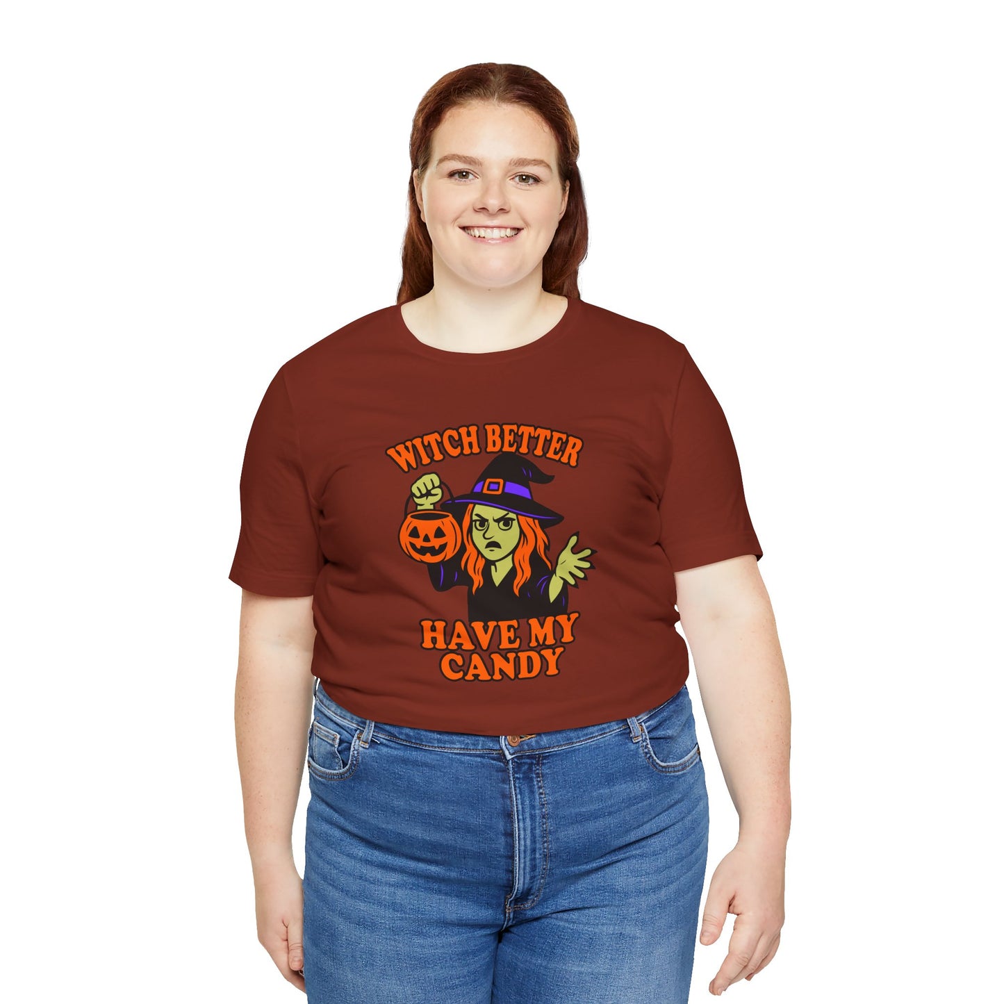 Witch Better Have My Candy Halloween Shirt – Funny Angry Witch Graphic Tee for Trick-or-Treat Attitude