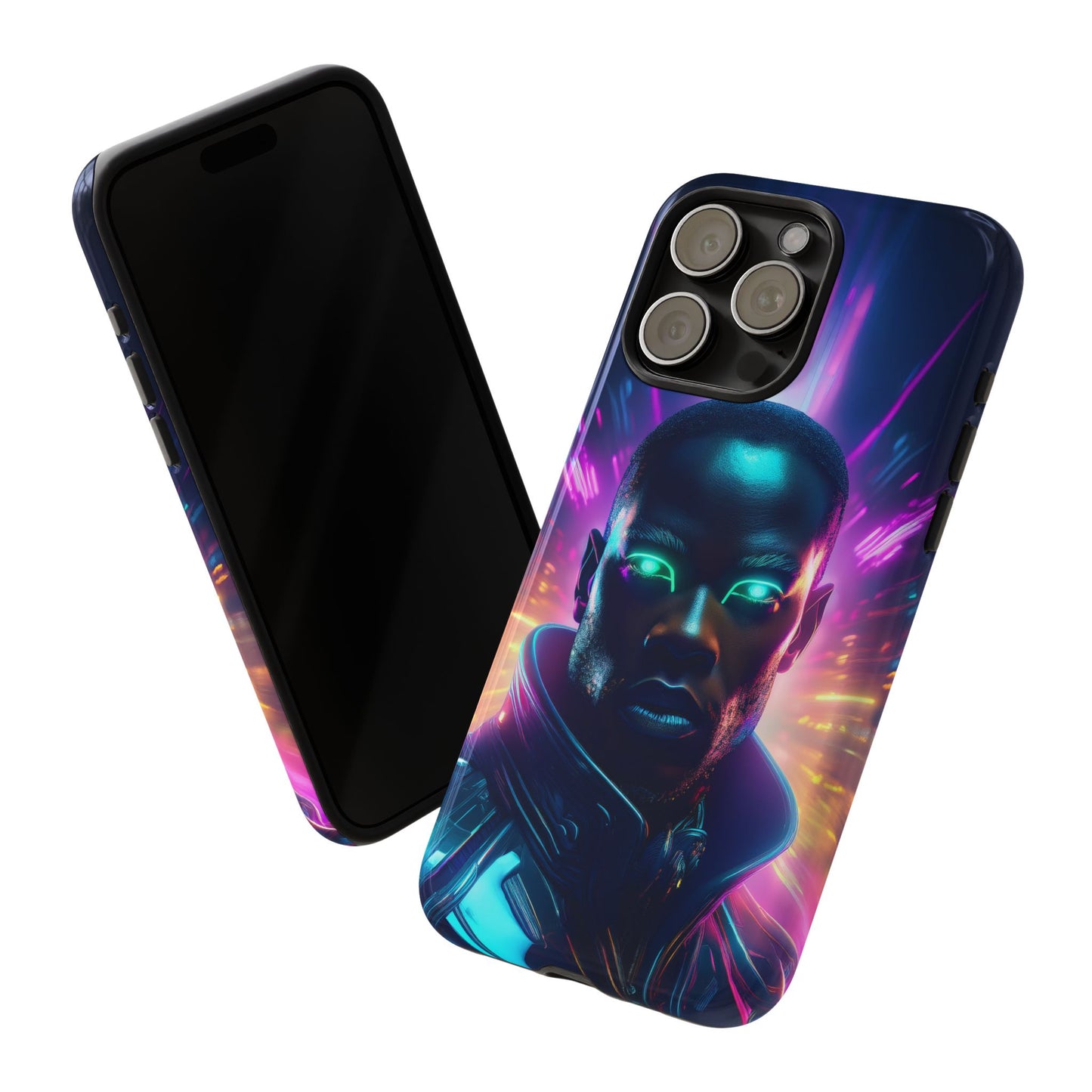 Futuristic Cyberpunk Male Cell Phone Case 022