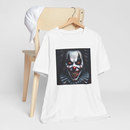 Nightmare Clown Halloween Shirt – Evil Clown Face Tee for Scary Halloween Vibes
