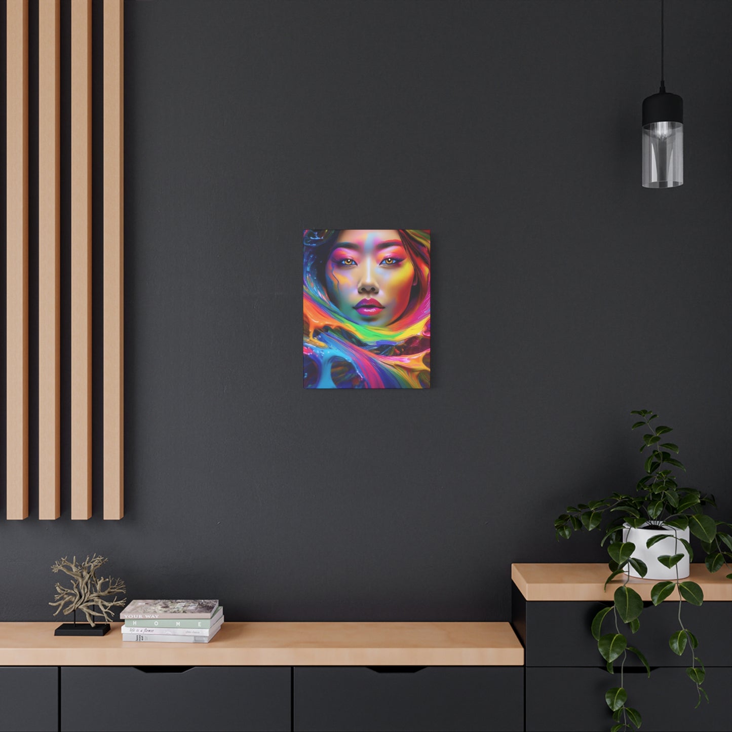 Painted Beauty 007 Canvas Wall Art