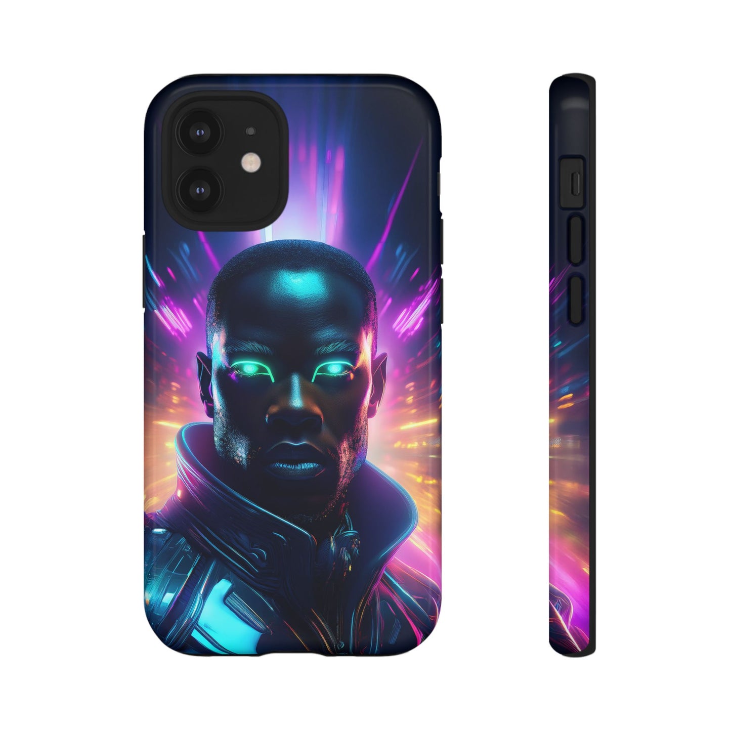 Futuristic Cyberpunk Male Cell Phone Case 022