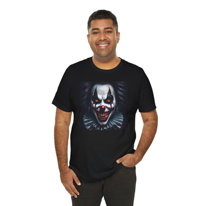 Nightmare Clown Halloween Shirt – Evil Clown Face Tee for Scary Halloween Vibes