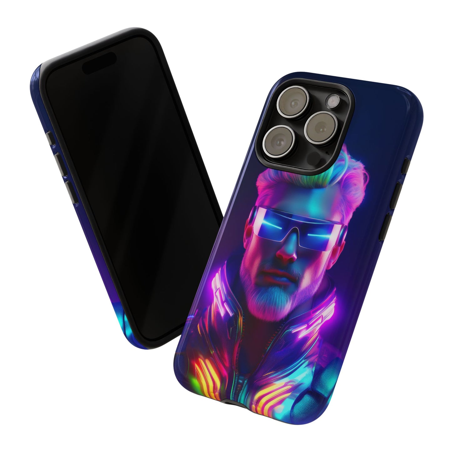 Futuristic Cyberpunk Male Cell Phone Case 026