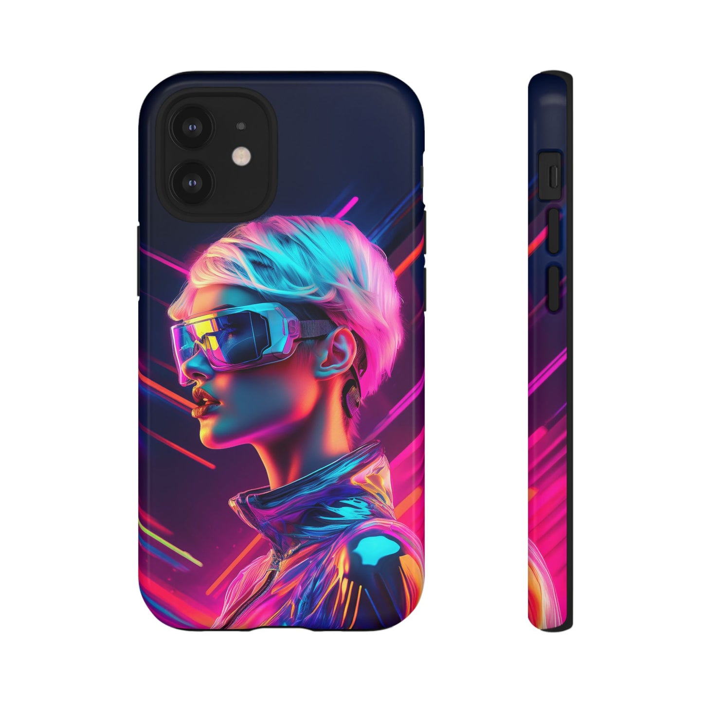 Futuristic Cyberpunk Female Cell Phone Case 031