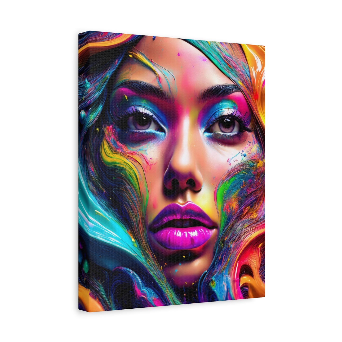 Painted Beauty 012 Canvas Wall Art