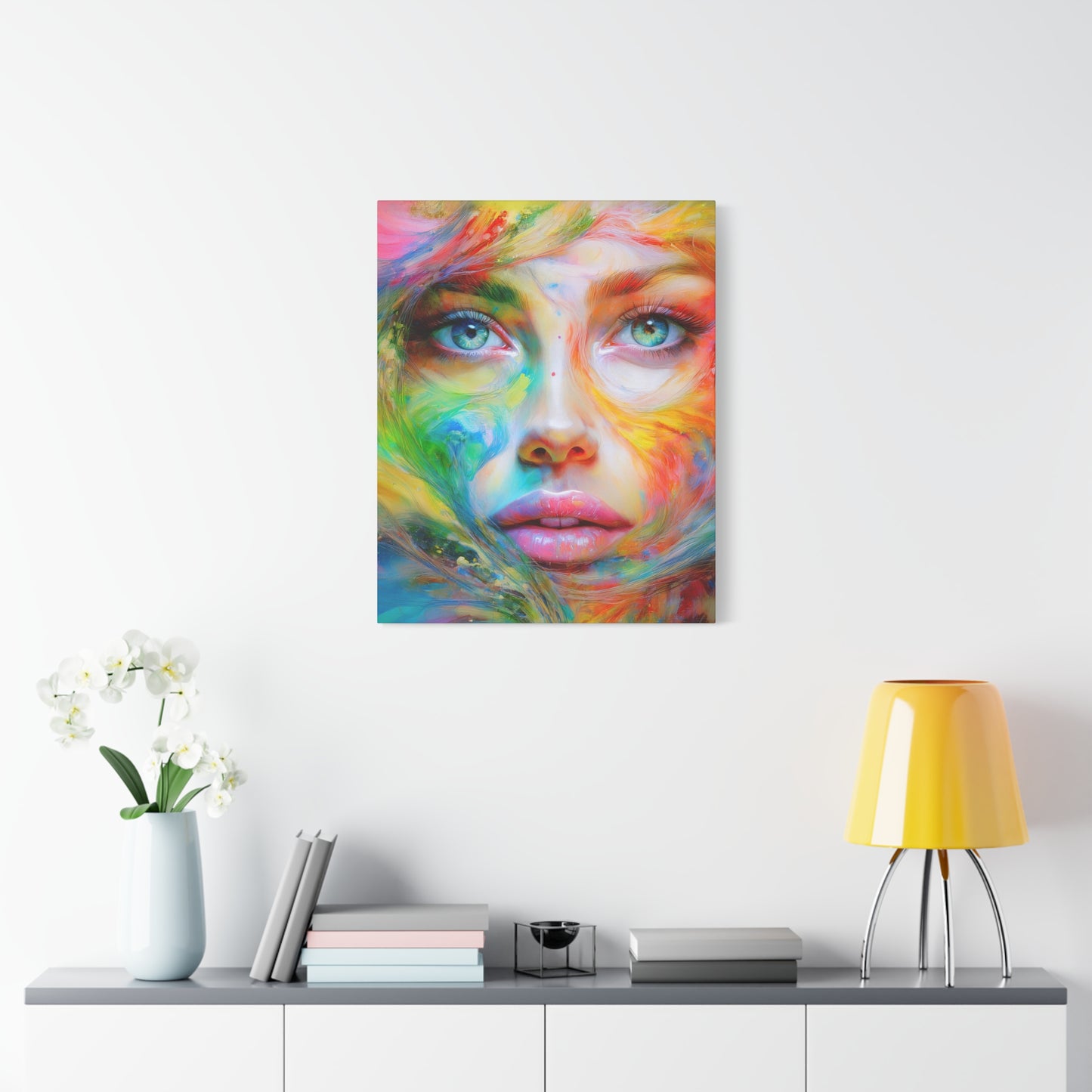 Painted Beauty 010 Canvas Wall Art