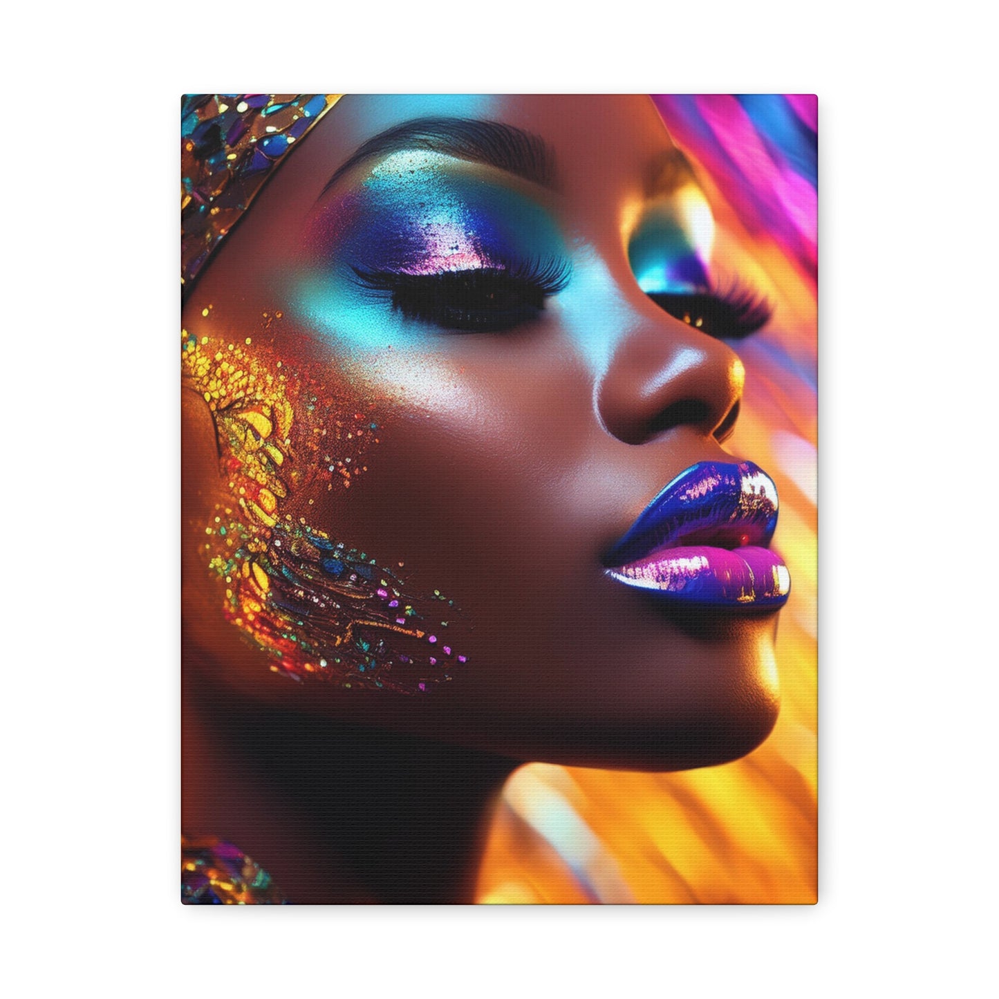 Glitter Love 013- Canvas Print – Vibrant Wall Decor