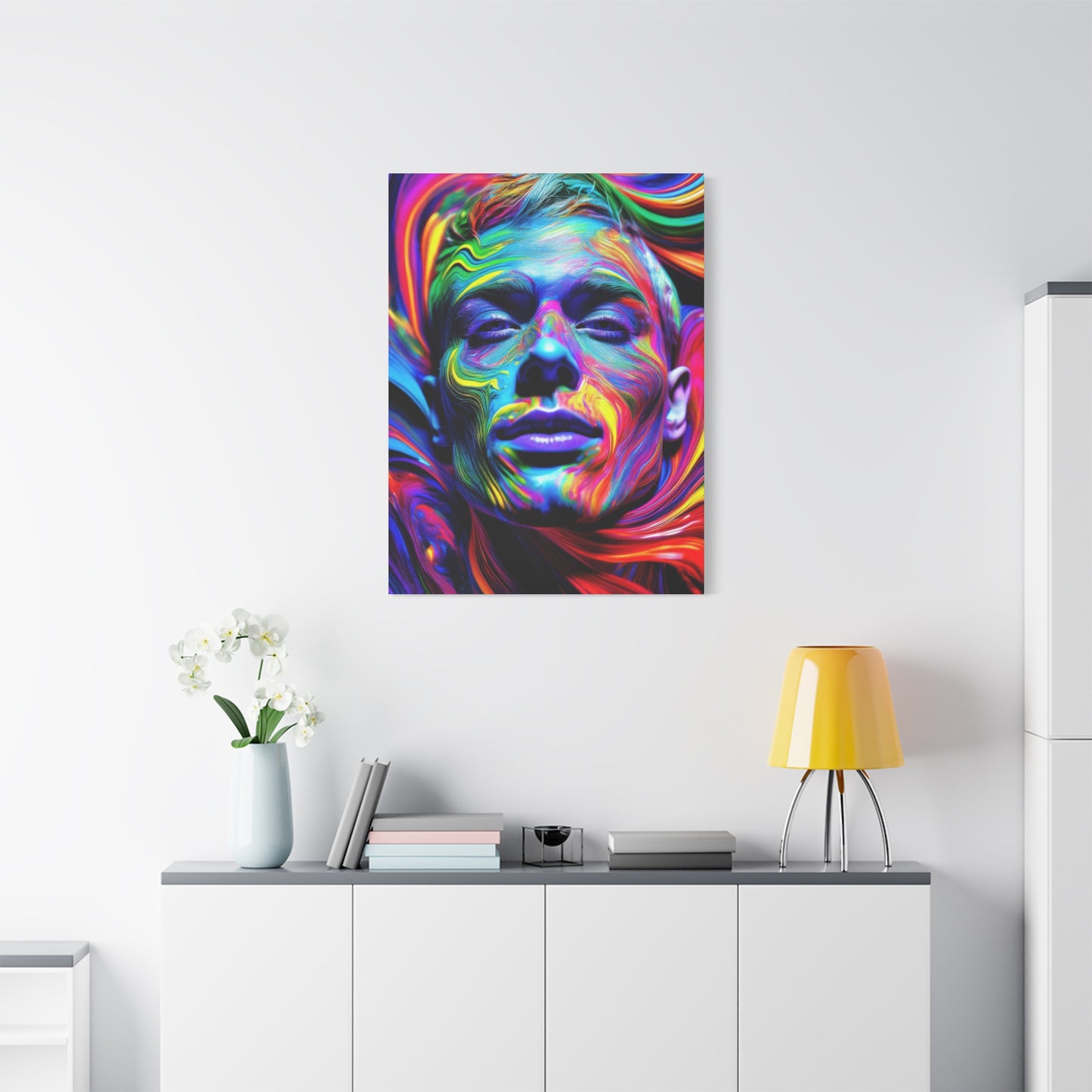 Painted Beauty 008 Canvas Wall Art