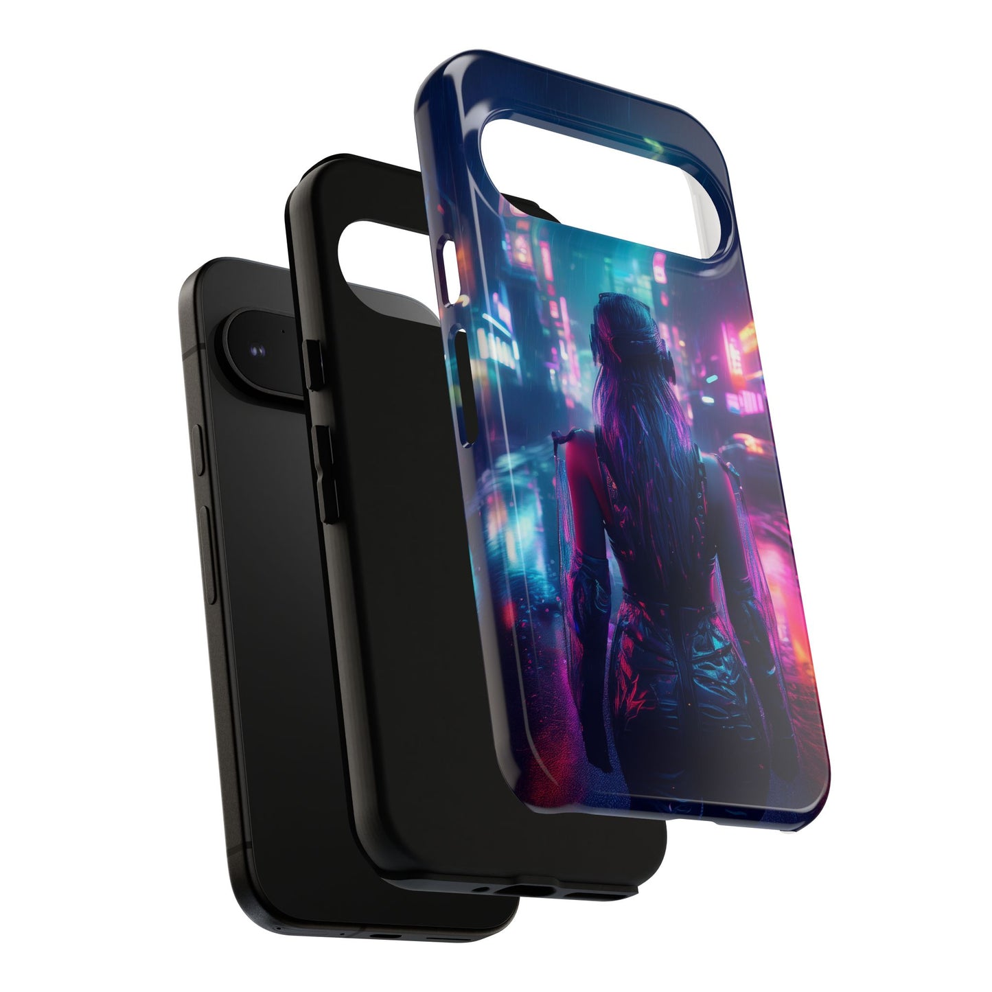 Futuristic Cyberpunk Female Cell Phone Case 032