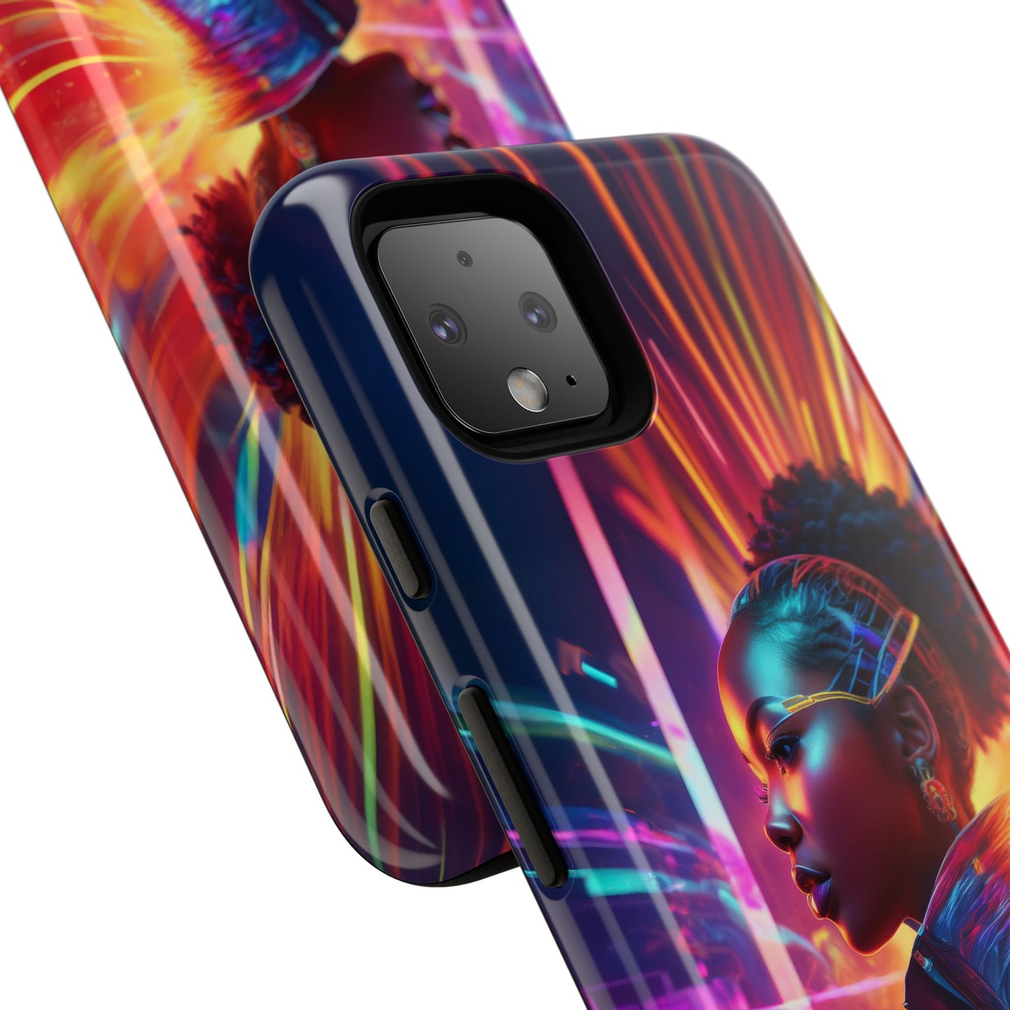 Futuristic Cyberpunk Female Cell Phone Case 001